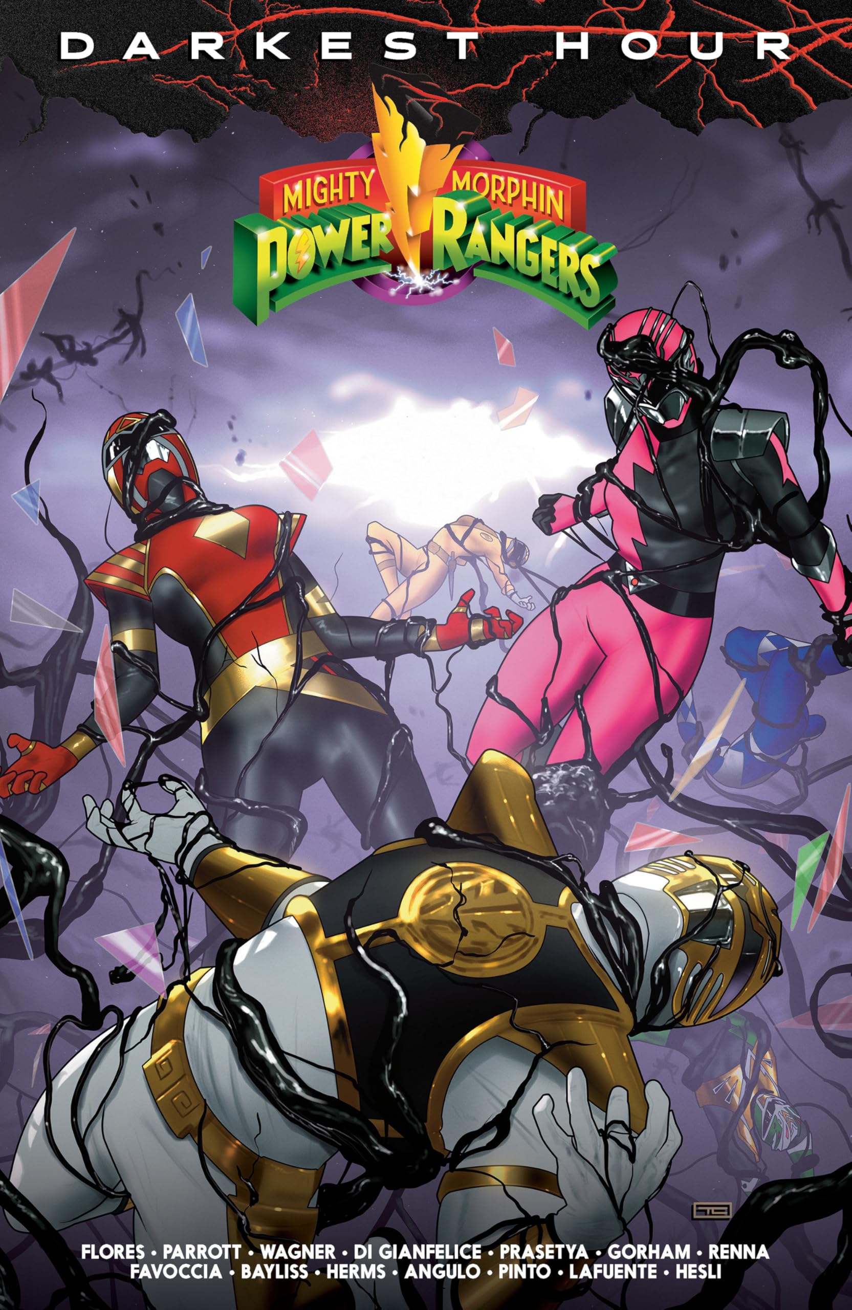 jaquette album Mighty Morphin Power Rangers: Darkest Hour