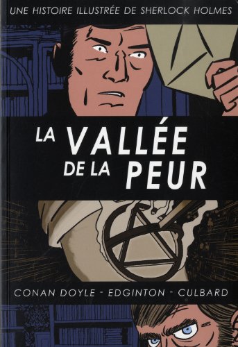 jaquette album Une Histoire Illustrée De Sherlock Holmes Tome 4 - La Vallée De La Peur