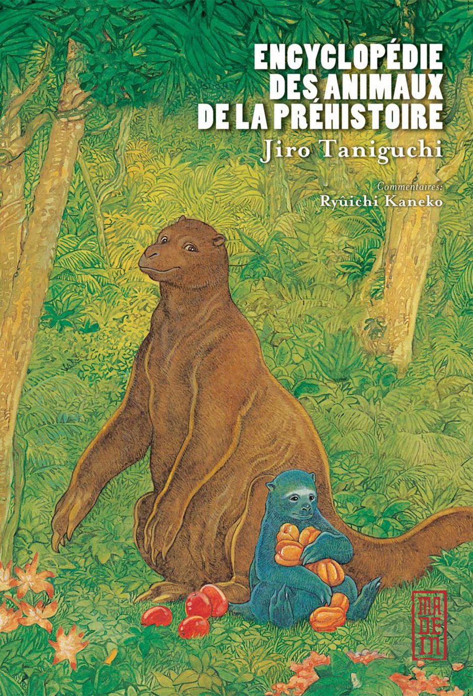 jaquette album Encyclopédie des animaux de la préhistoire