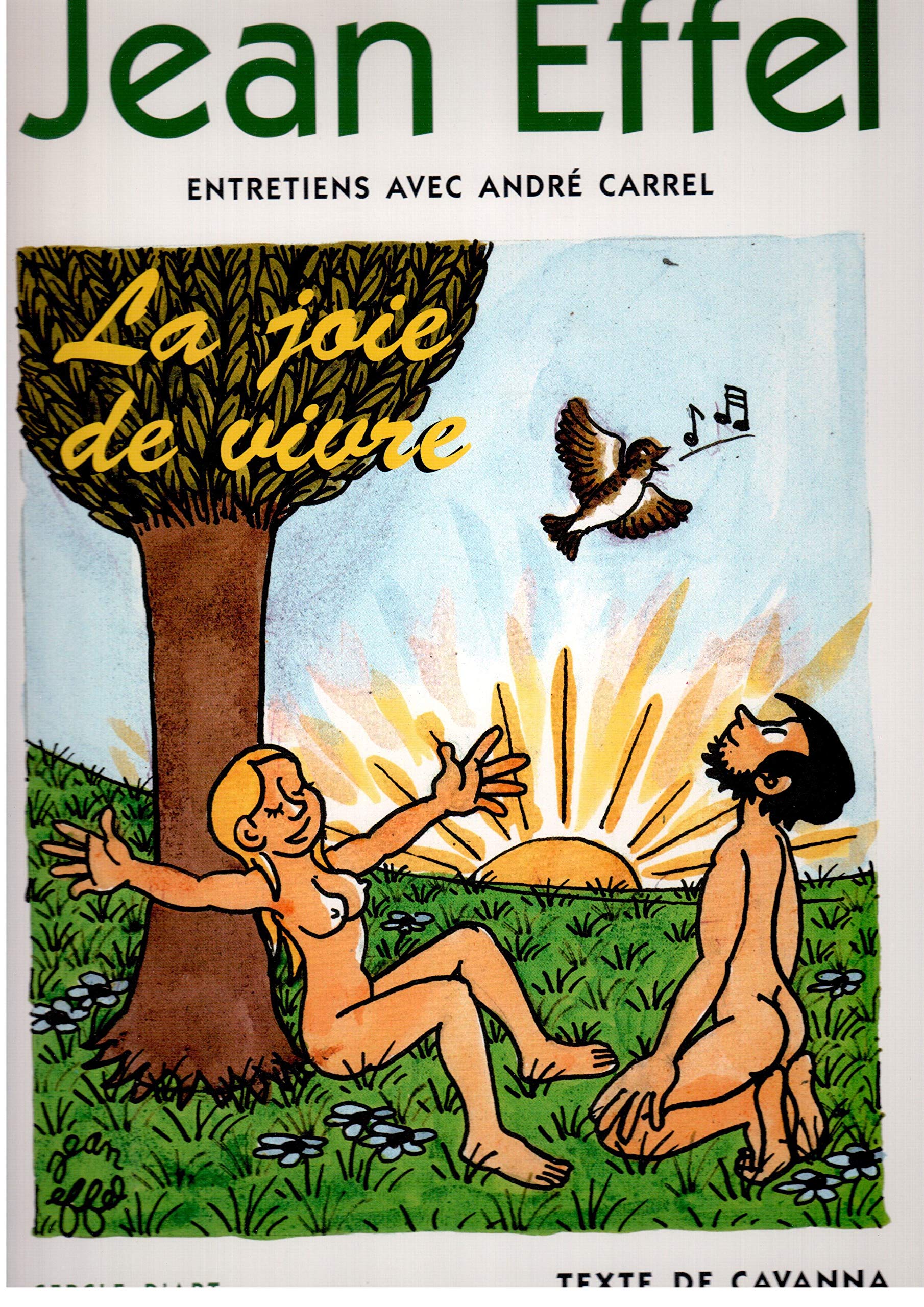 jaquette livre Jean Effel. La Joie De Vivre