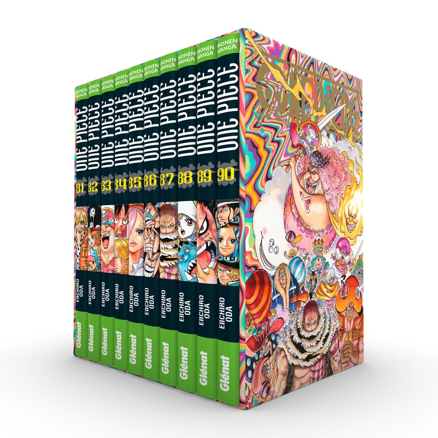 jaquette album One Piece - Coffret Tougato (Tomes 81 à 90)