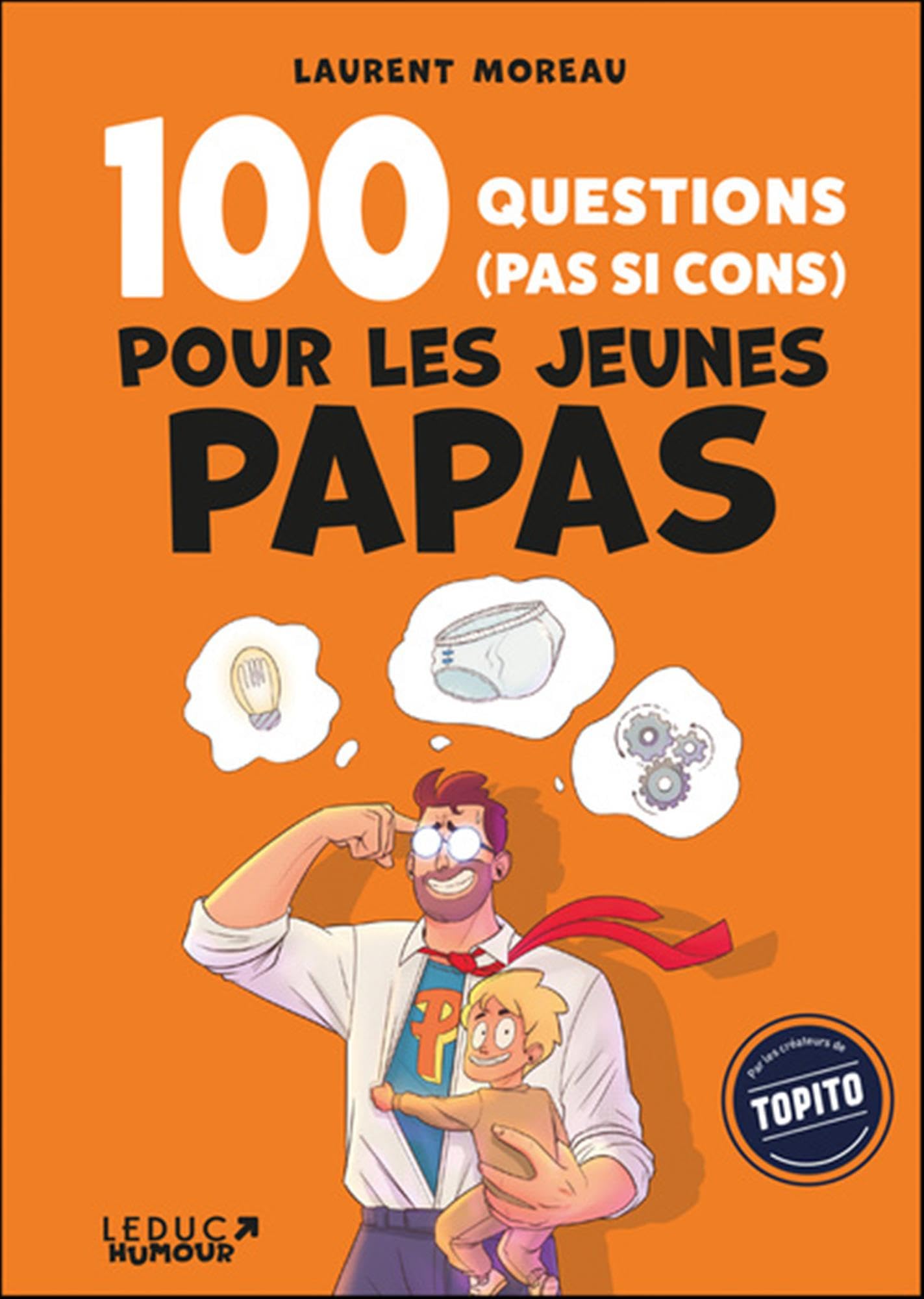 jaquette album 100 questions (pas si cons) pour les jeunes papas