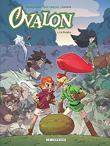jaquette album Ovalon Tome 3 - Le Rugby