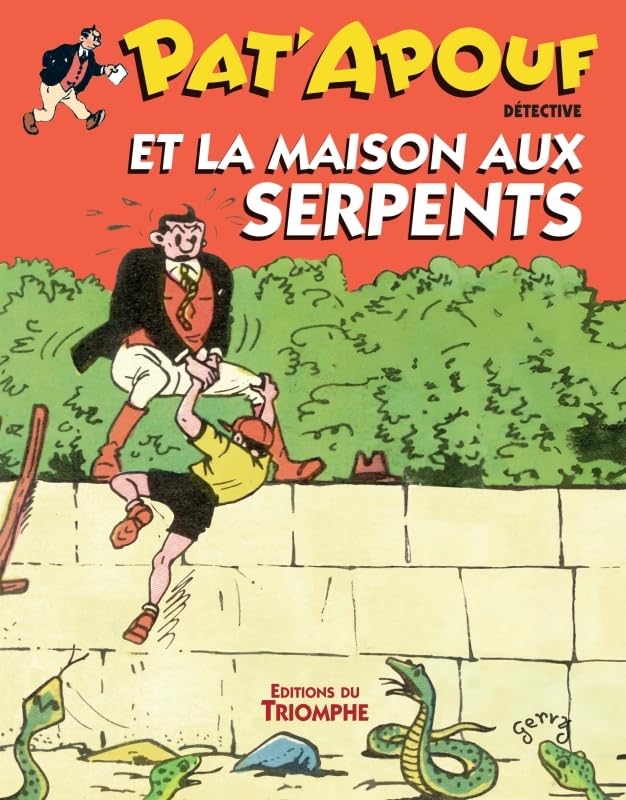 jaquette album Pat'apouf Détective Tome 19 - Pat'apouf Et La Maison Aux Serpents