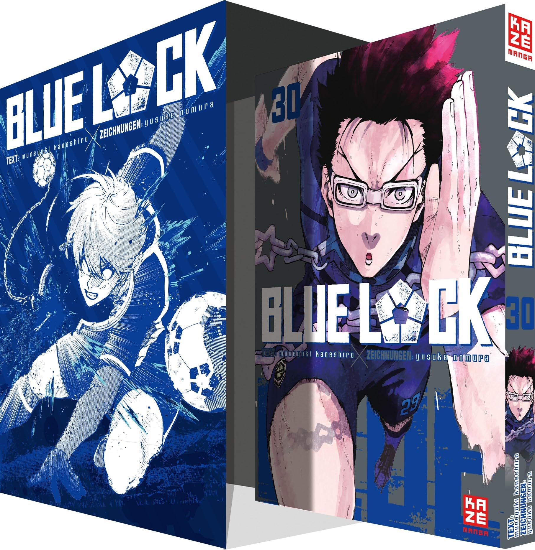 voir fiche du album Blue Lock - Band 30 mit Sammelschuber: Mögen die Spiele beginnen | Fußball und Mindgames | Battle Royal der Stürmer