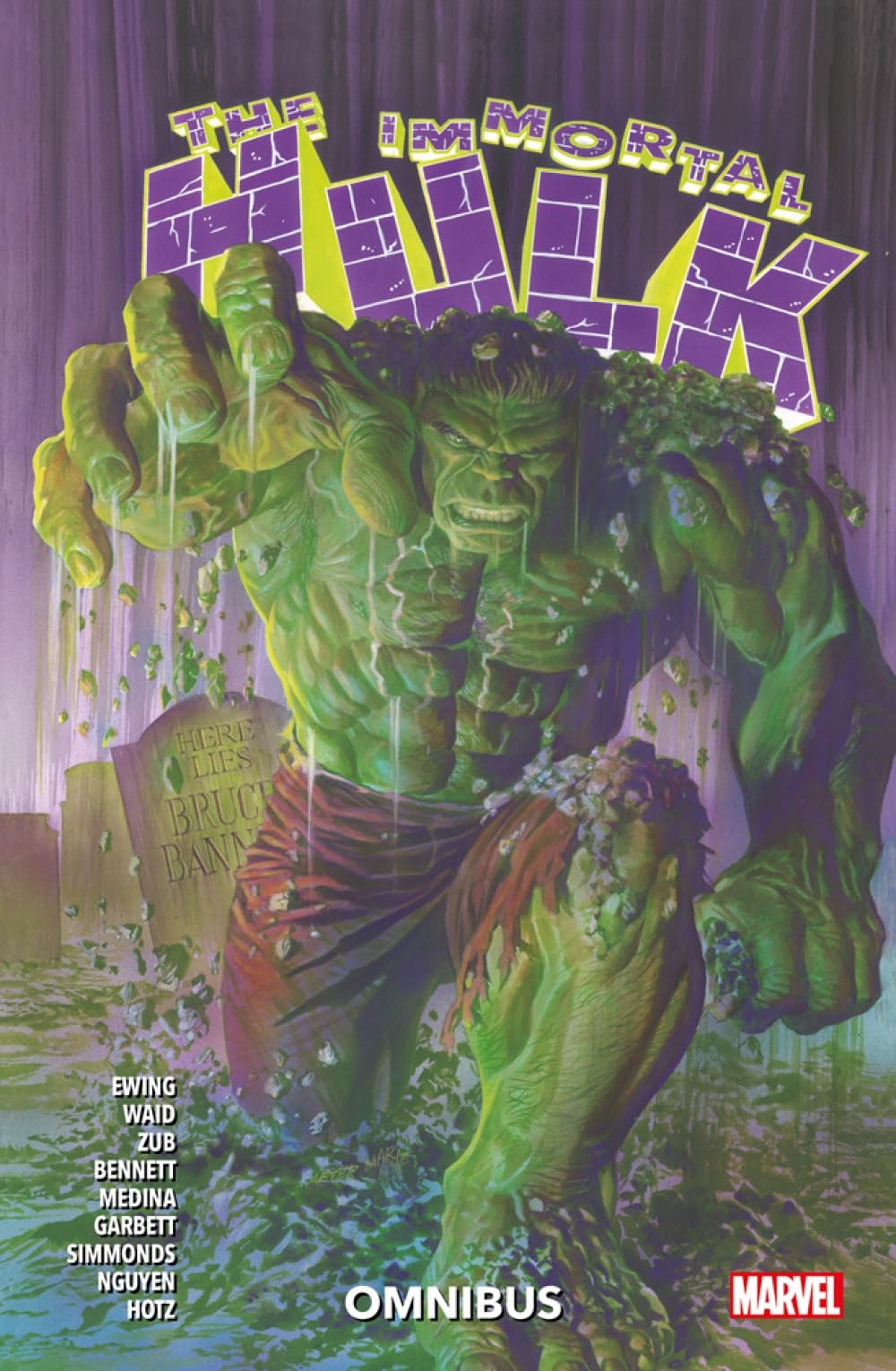 jaquette album The Immortal Hulk Omnibus