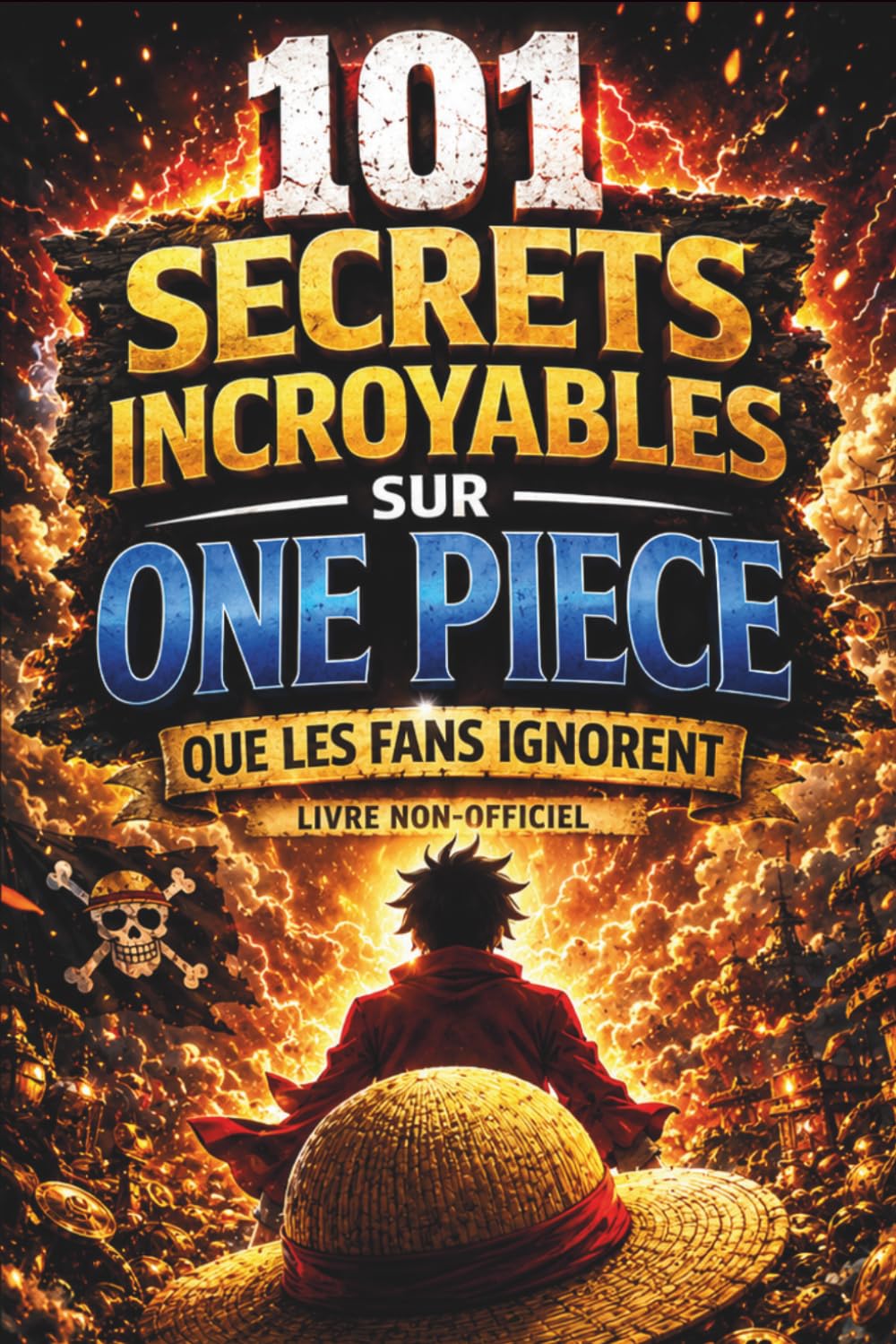 jaquette livre 101 Secrets Incroyables sur One Piece que les fans Ignorent.: Les détails cachés qui changent tout!