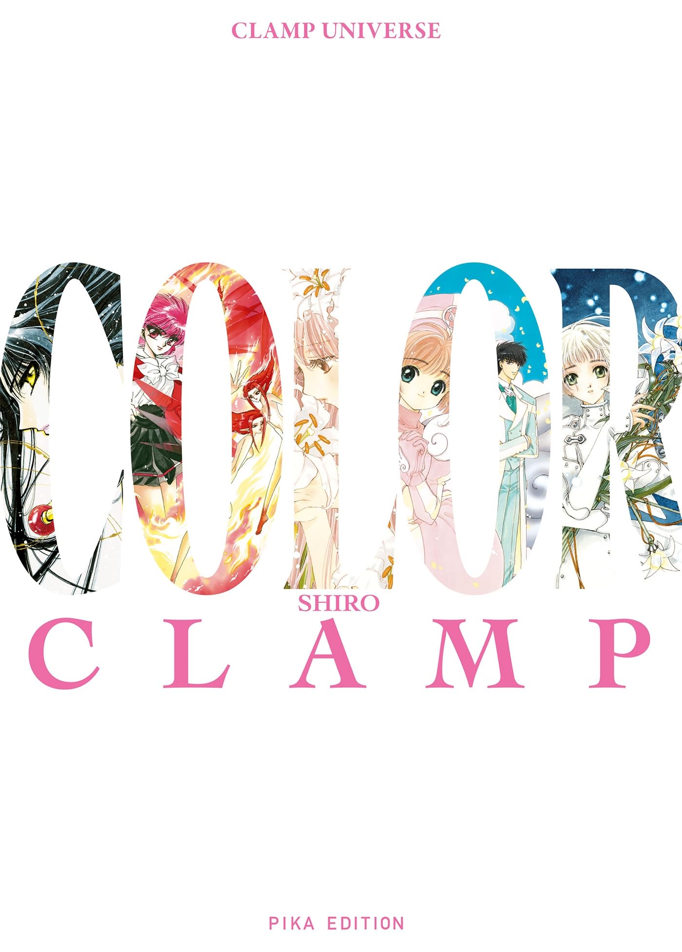 jaquette album Clamp Artbook - Shiro