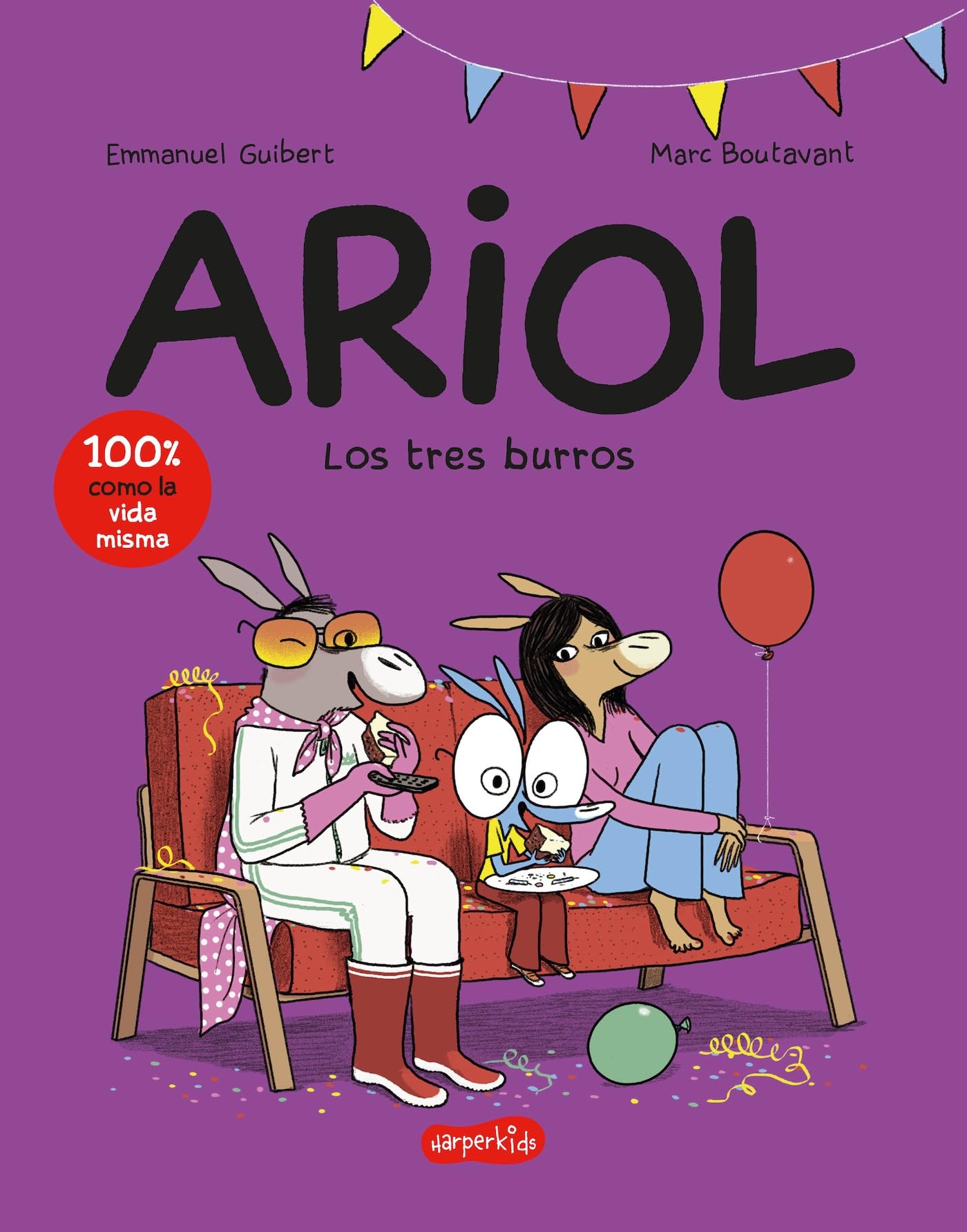 jaquette album Ariol 8. Los tres burros