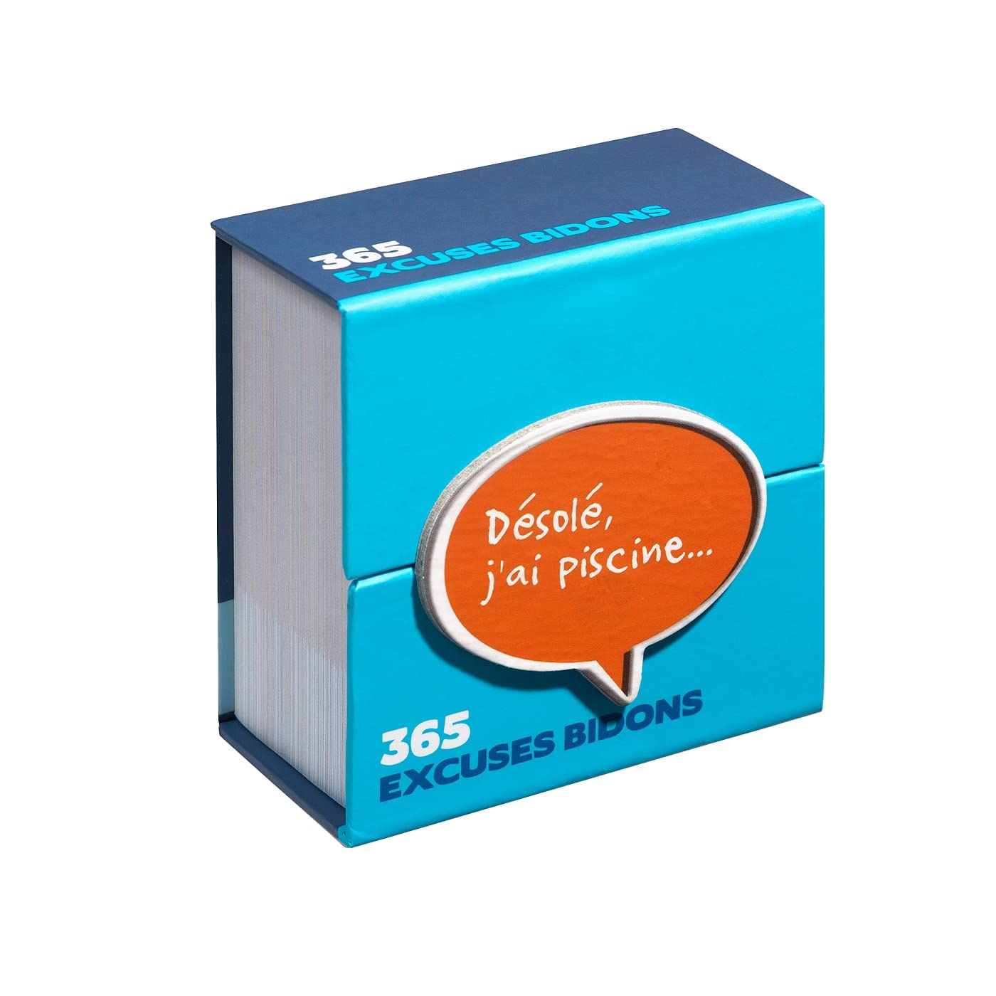 jaquette livre Mini calendrier - 365 excuses bidon