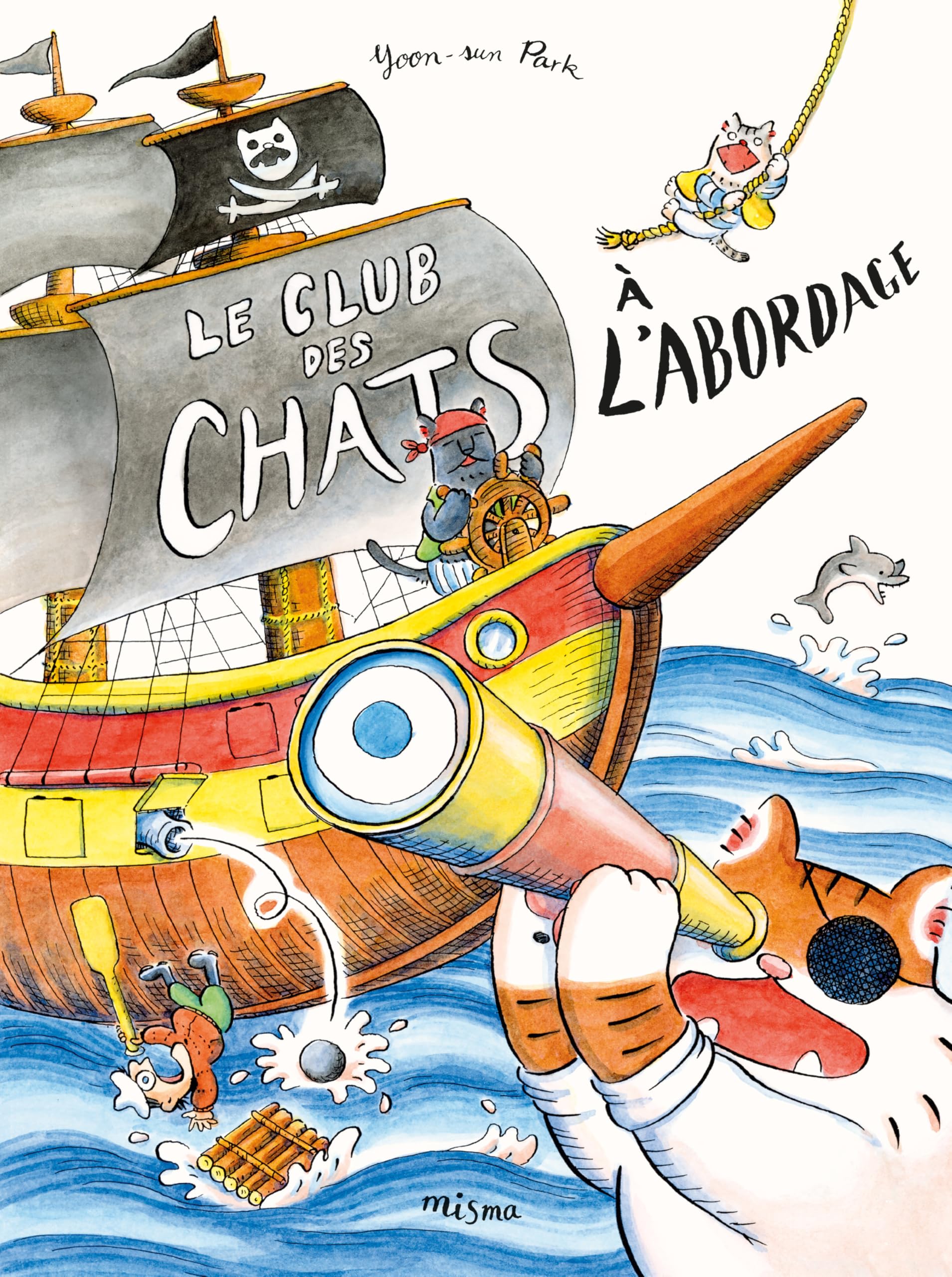 jaquette album Le Club des Chats à l'abordage