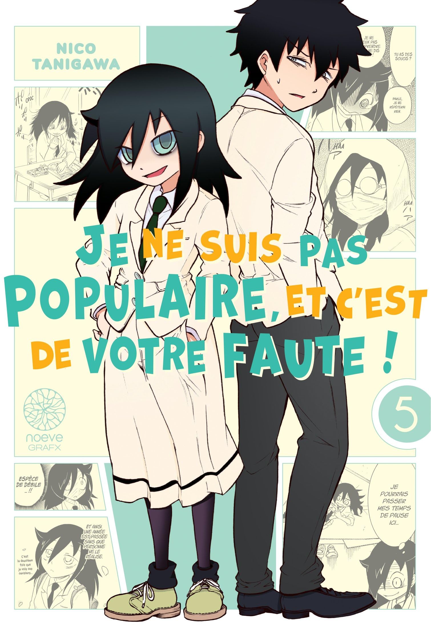 jaquette album Watamote : Je ne suis pas populaire, et c'est de votre faute! - Tome 05