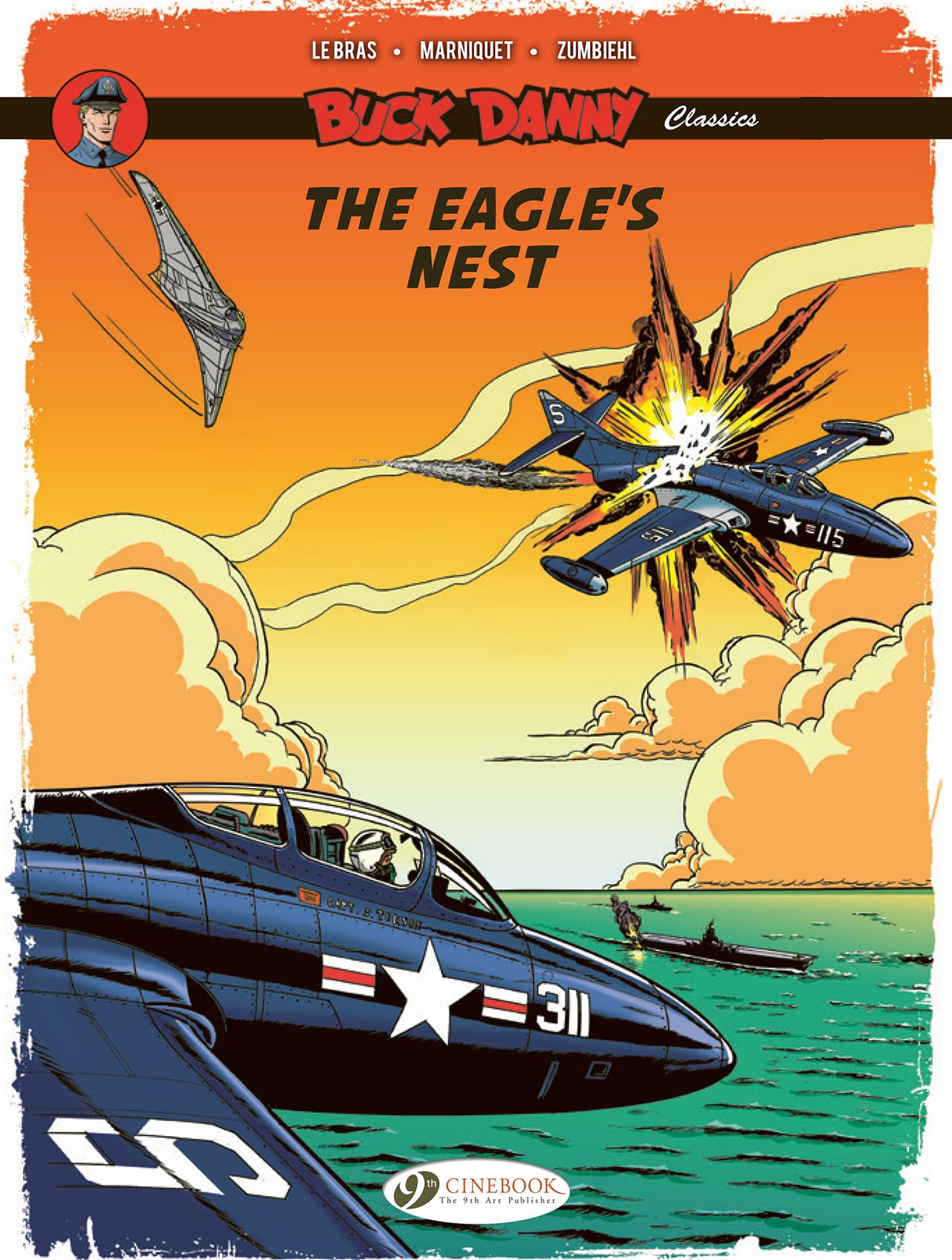 jaquette album Buck Danny Classics Vol. 8 - The Eagle's Nest