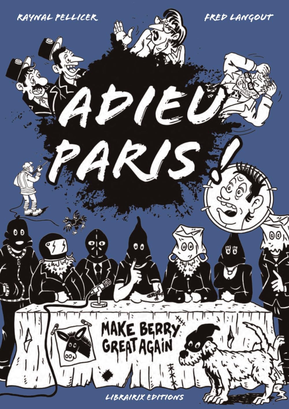 jaquette album ADIEU PARIS : MAKE BERRY GREAT AGAIN