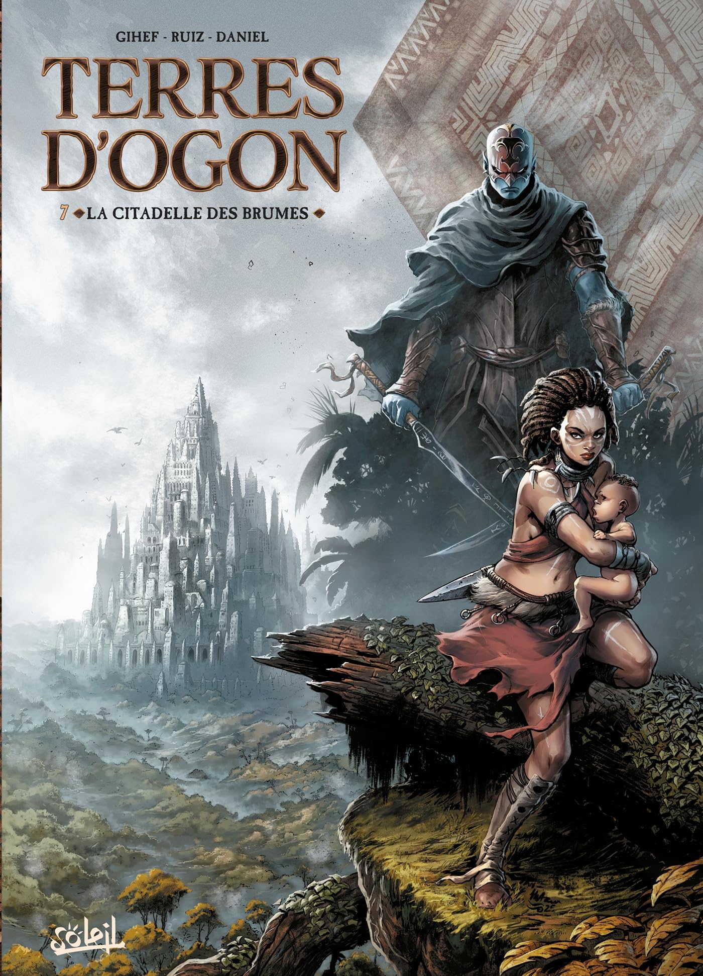 jaquette album Terres d'Ogon T07: La Citadelle des brumes