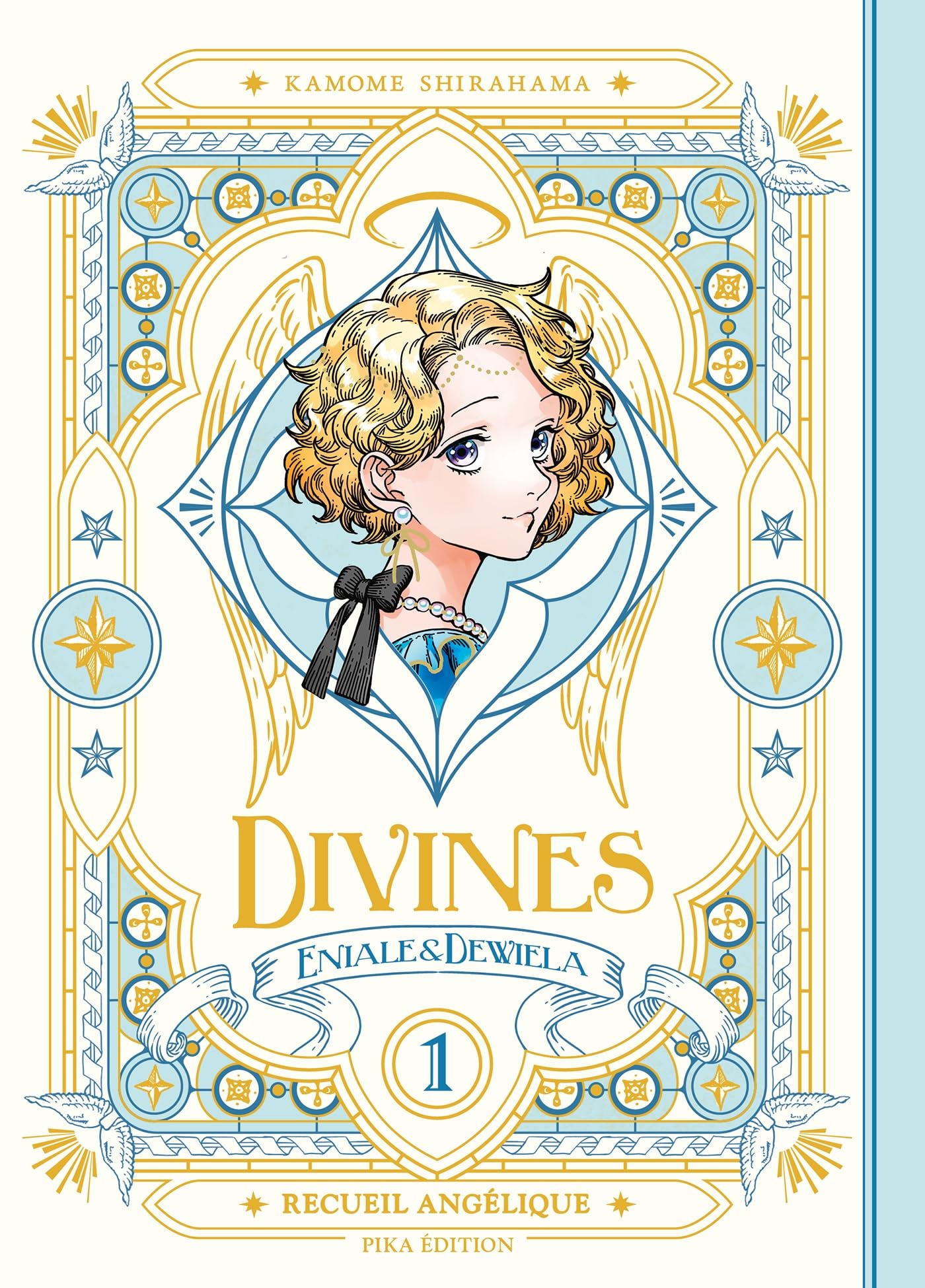 jaquette album Divines T01: Recueil angélique - nouvelle édition