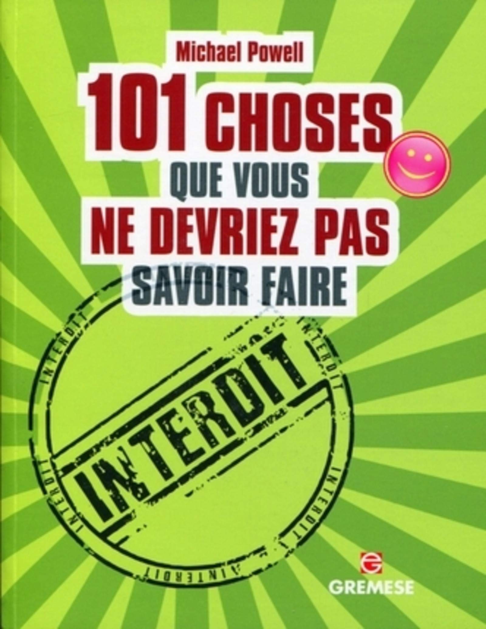 jaquette album 101 choses que vous ne devriez pas savoir faire