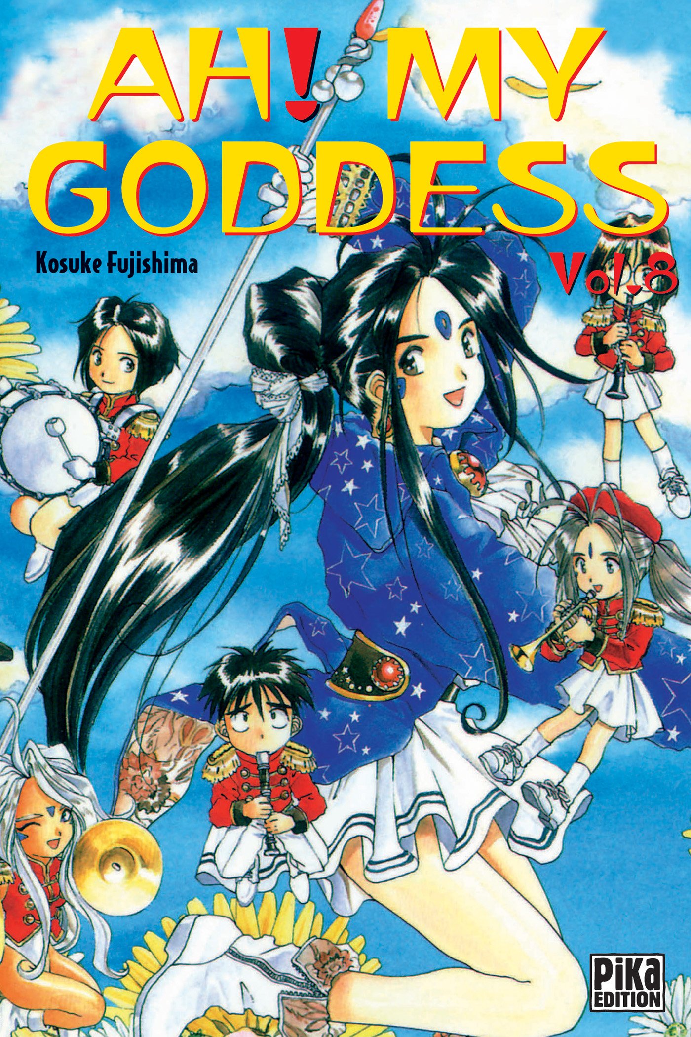 jaquette album Ah ! My Goddess - Tome 08