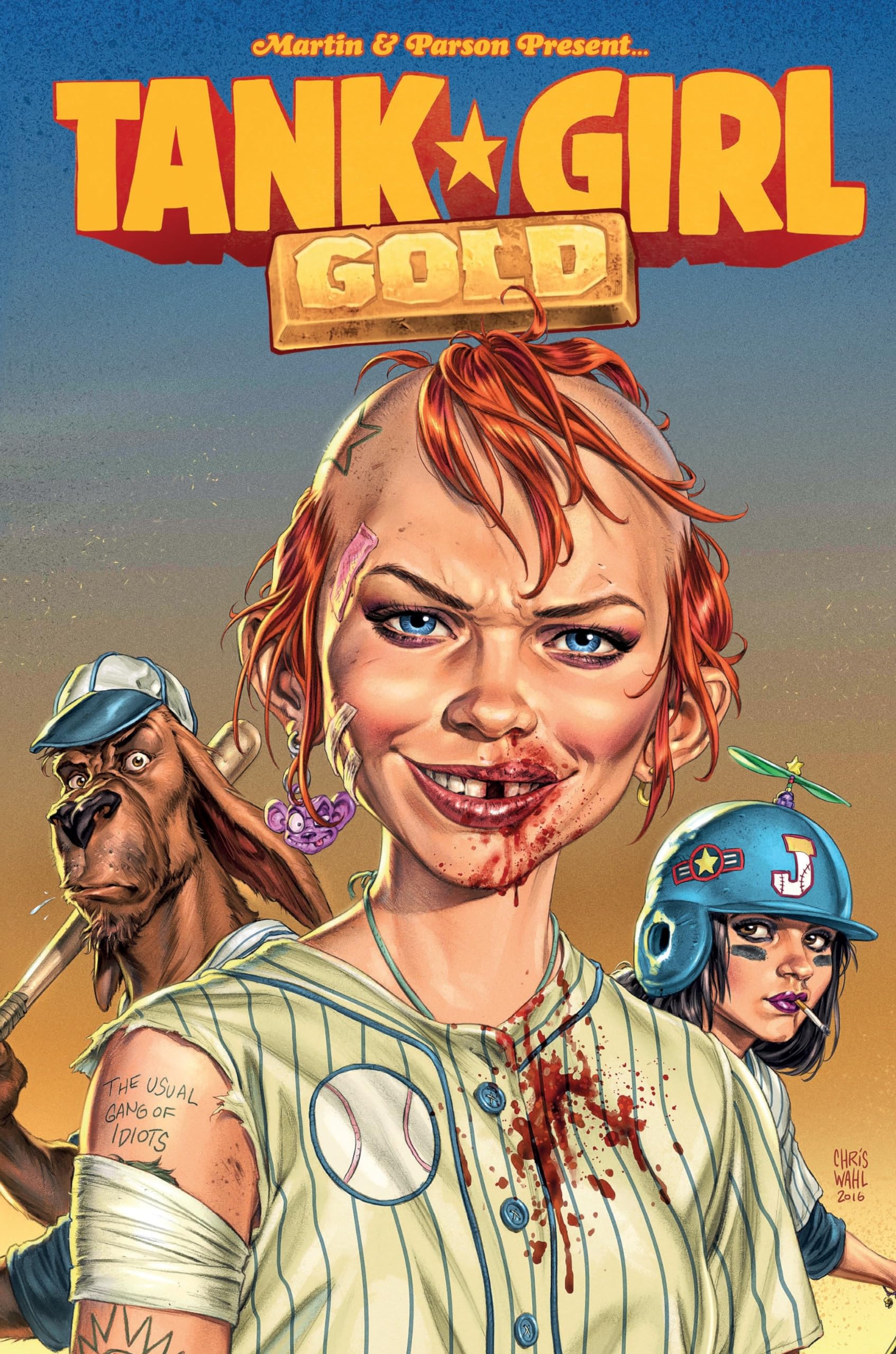 jaquette album Tank Girl: Gold