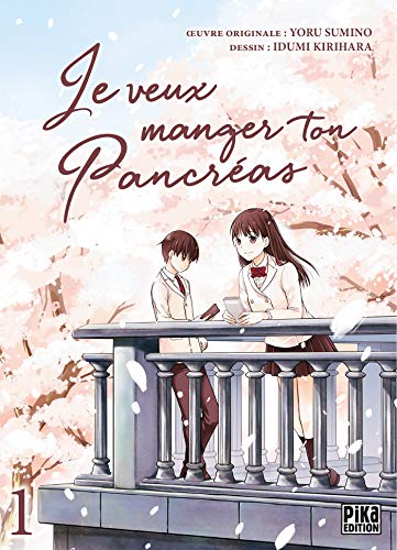 jaquette album Je veux manger ton pancréas - Tome 1