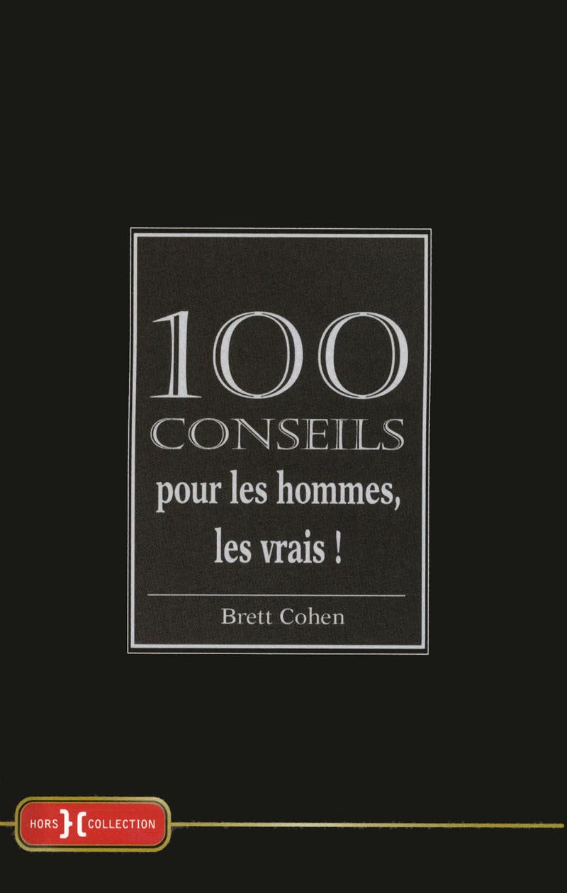 jaquette album 100 CONSEILS POUR LES HOMMES,