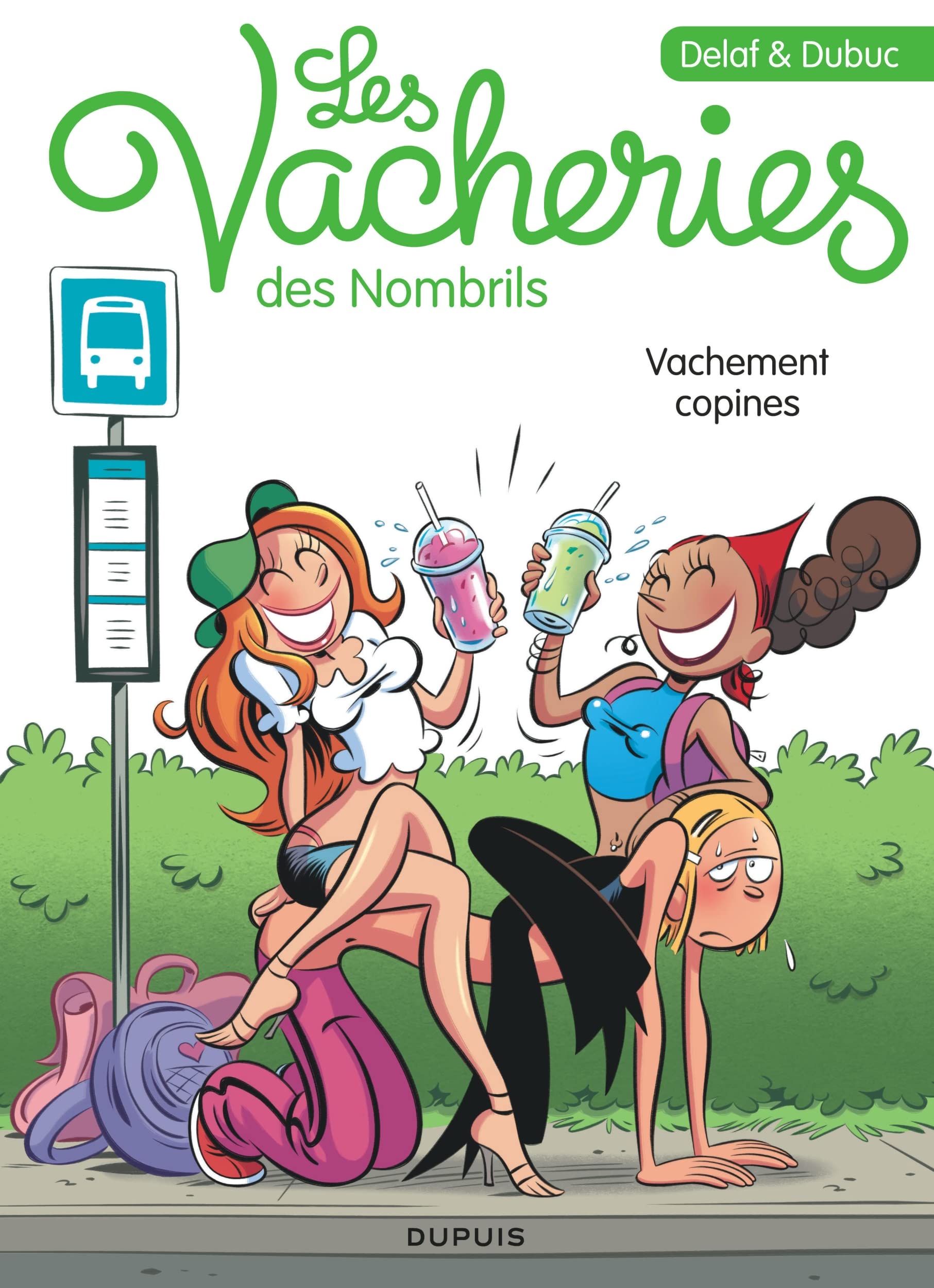 jaquette album Les vacheries des Nombrils - Tome 1 - Vachement copines / Edition spéciale, Limitée (Indispensables