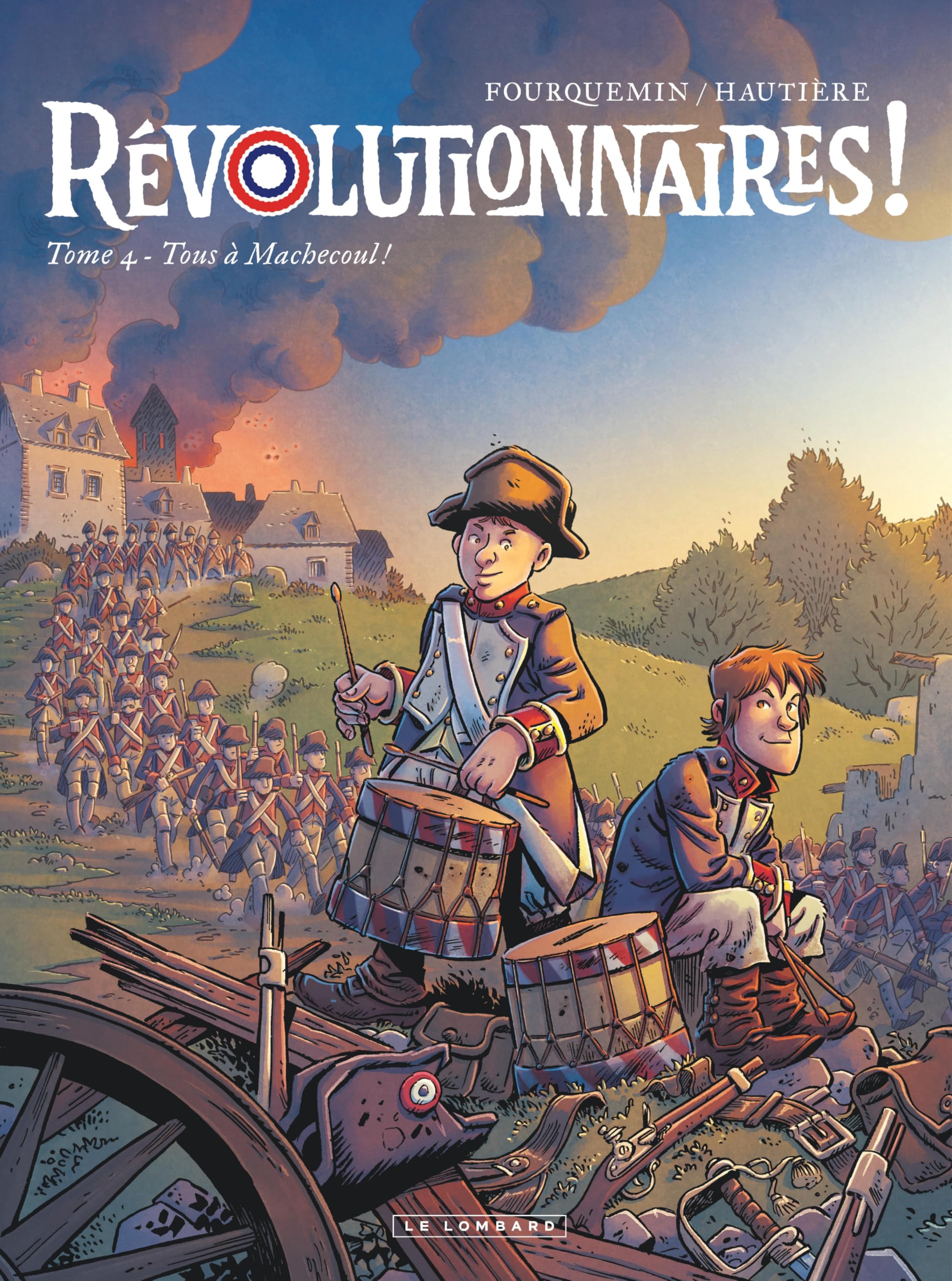 jaquette album Révolutionnaires ! - Tome 4 - Tous à Machecoul !