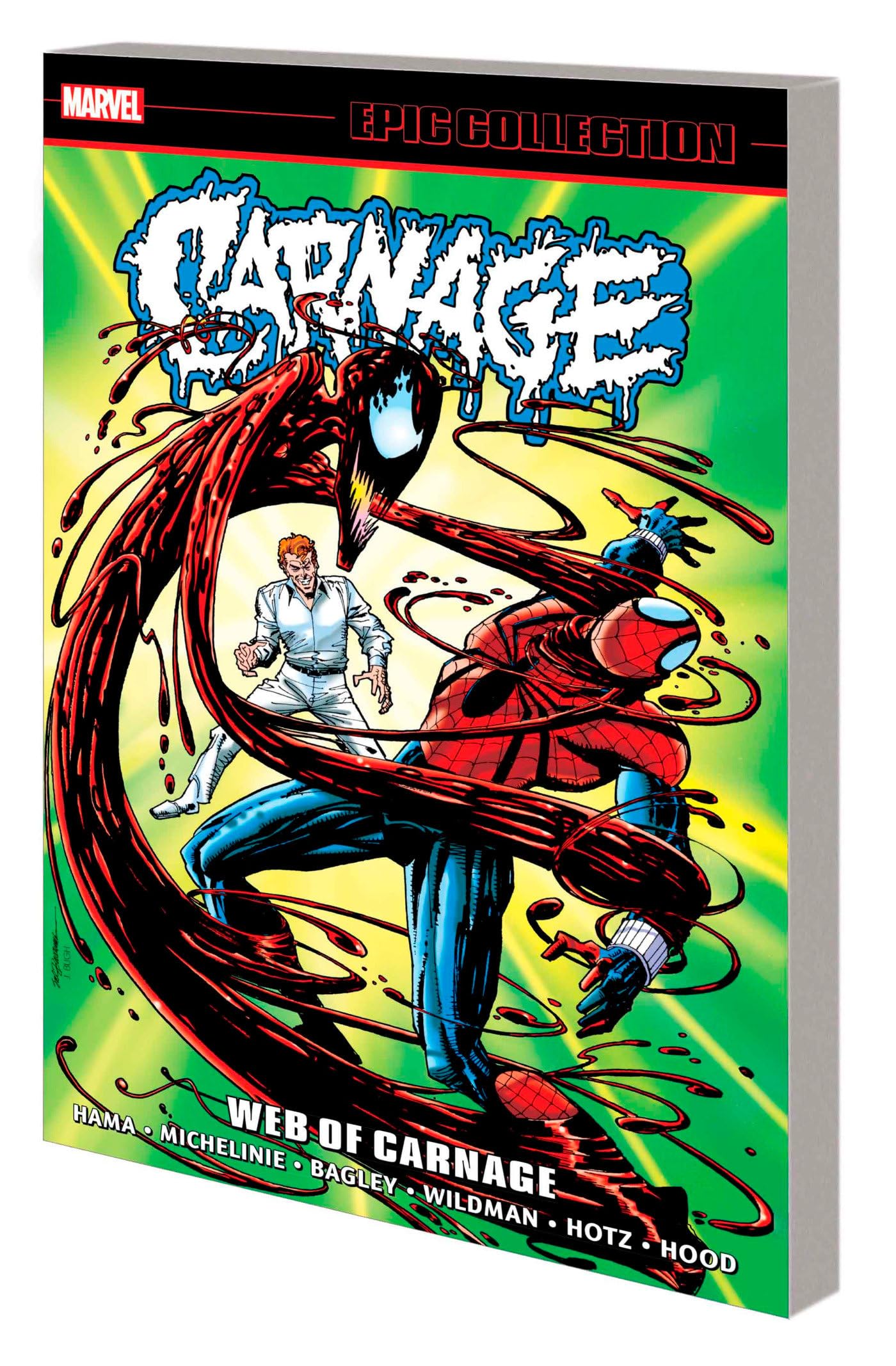 jaquette album Carnage Epic Collection: Web Of Carnage