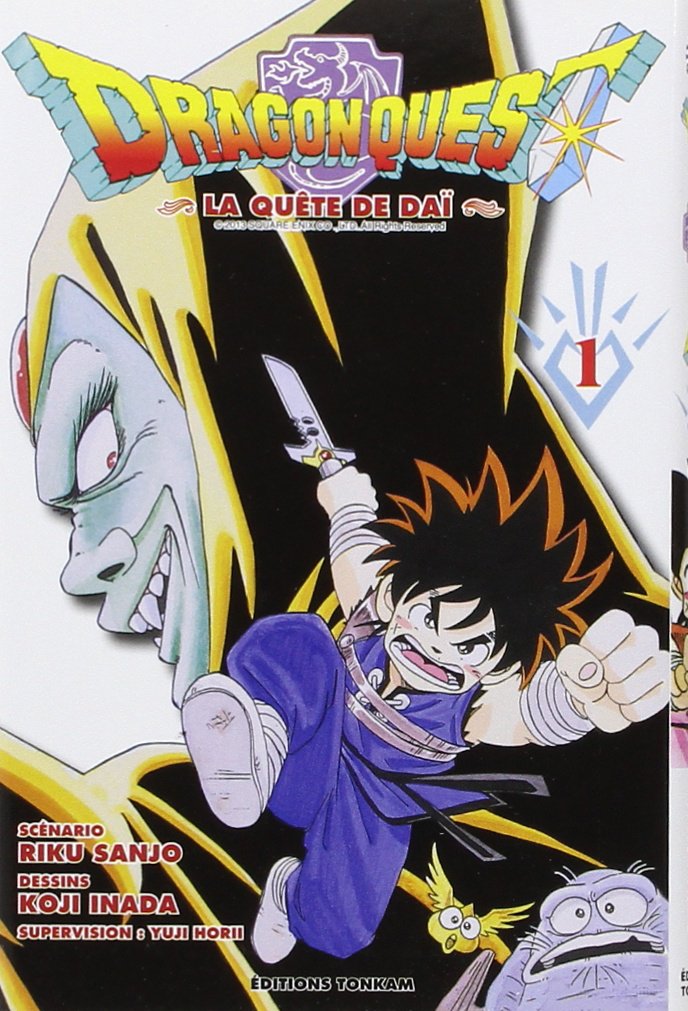 jaquette album Dragon Quest T01: La Quête de Daï