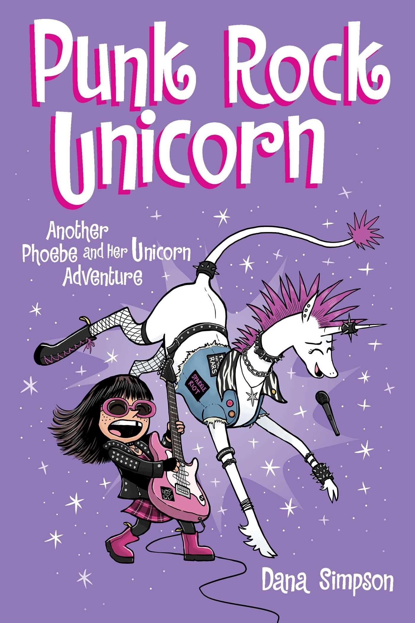 jaquette album Punk Rock Unicorn: Another Phoebe and Her Unicorn Adventure (Volume 17)