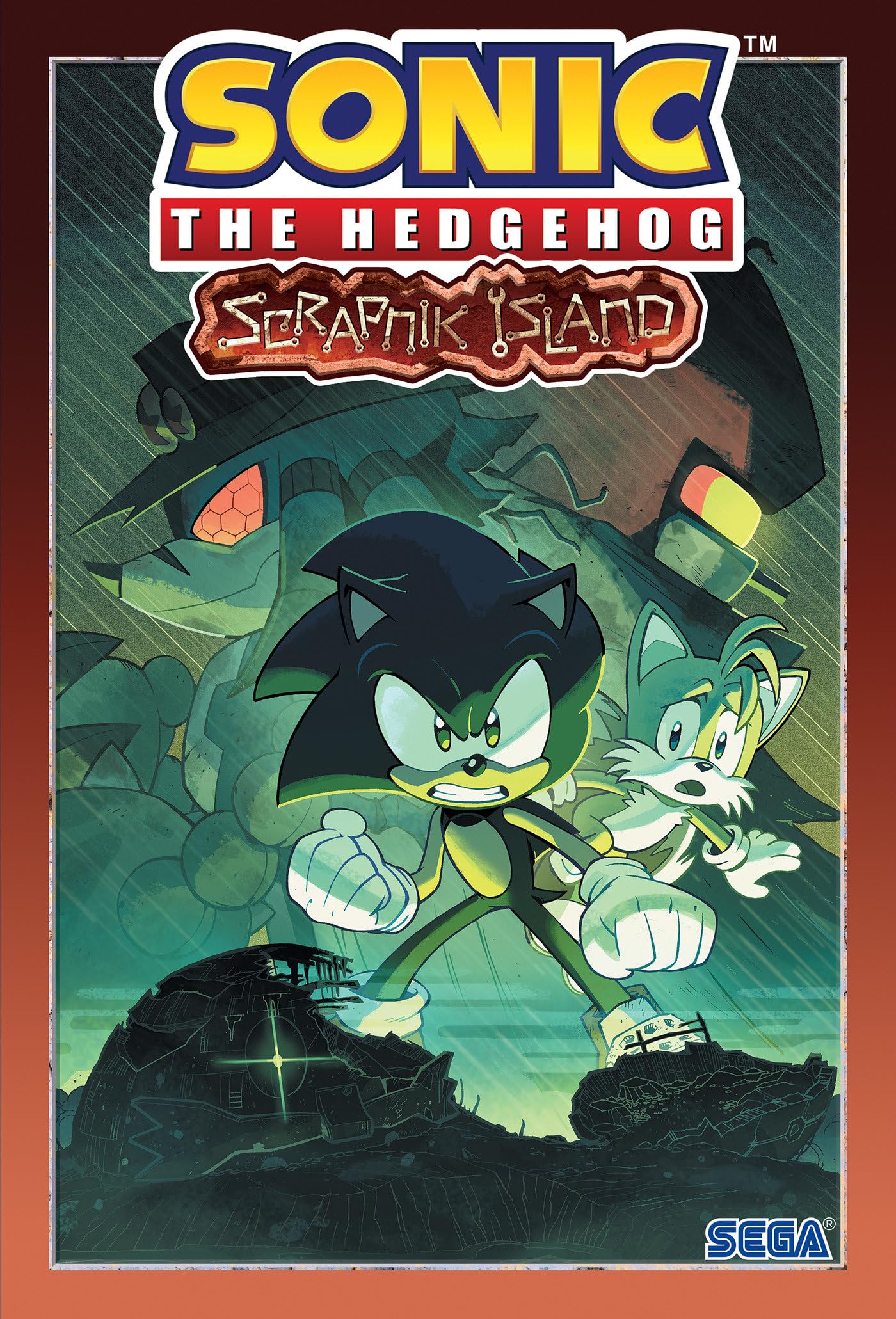 jaquette album Sonic the Hedgehog: Scrapnik Island