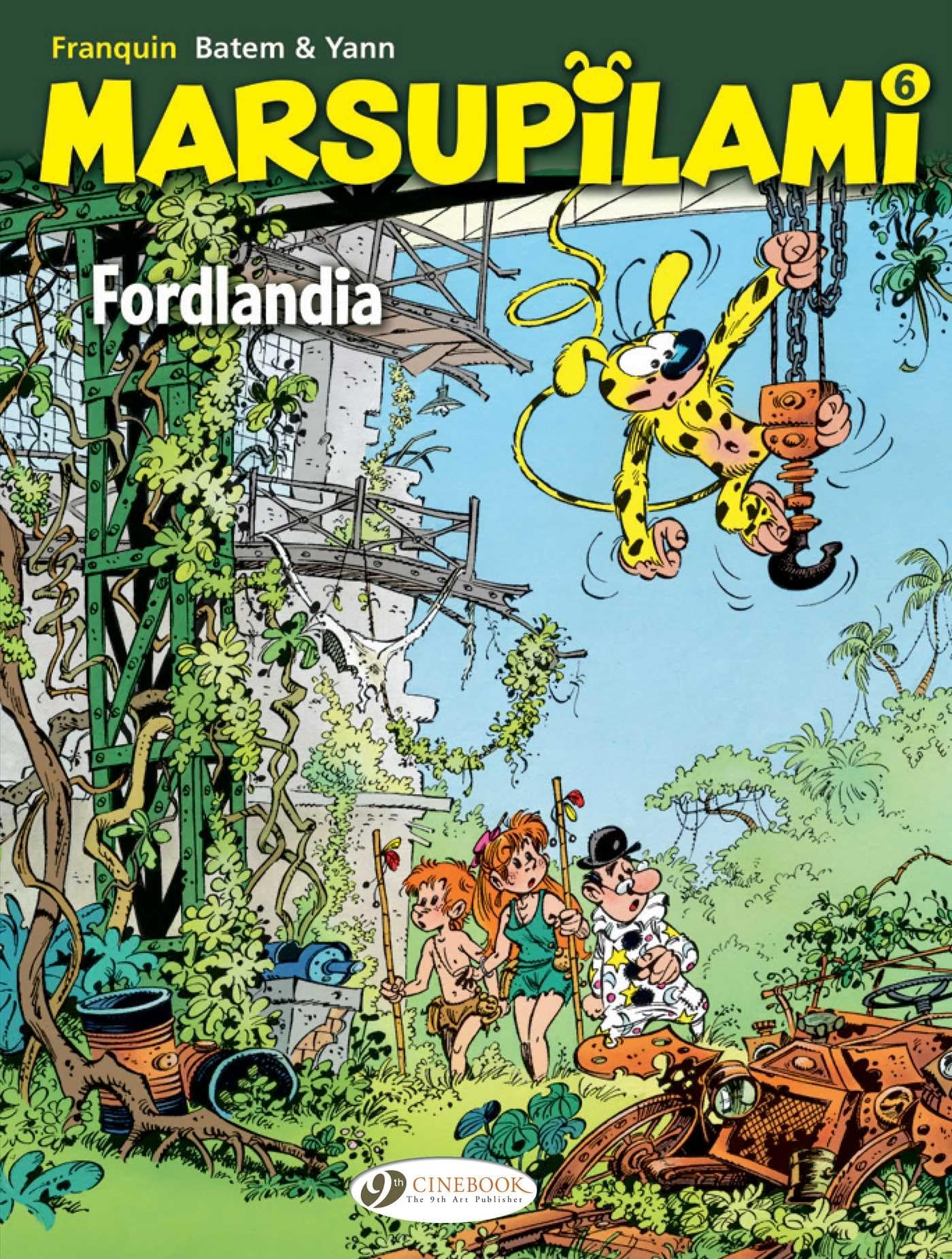 jaquette album The Marsupilami Vol. 6 - Fordlandia (6)