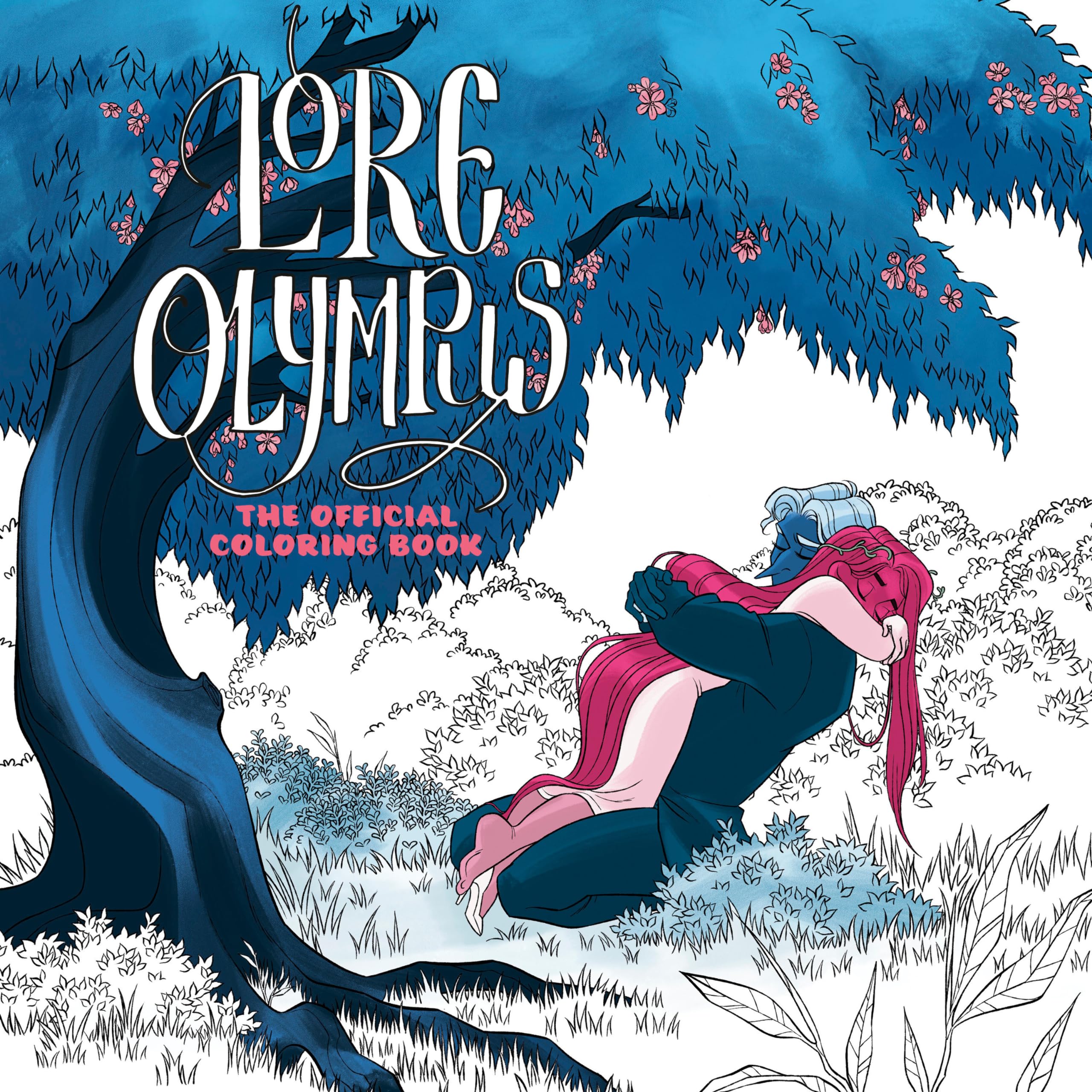 jaquette album Lore Olympus: The Official Coloring Book