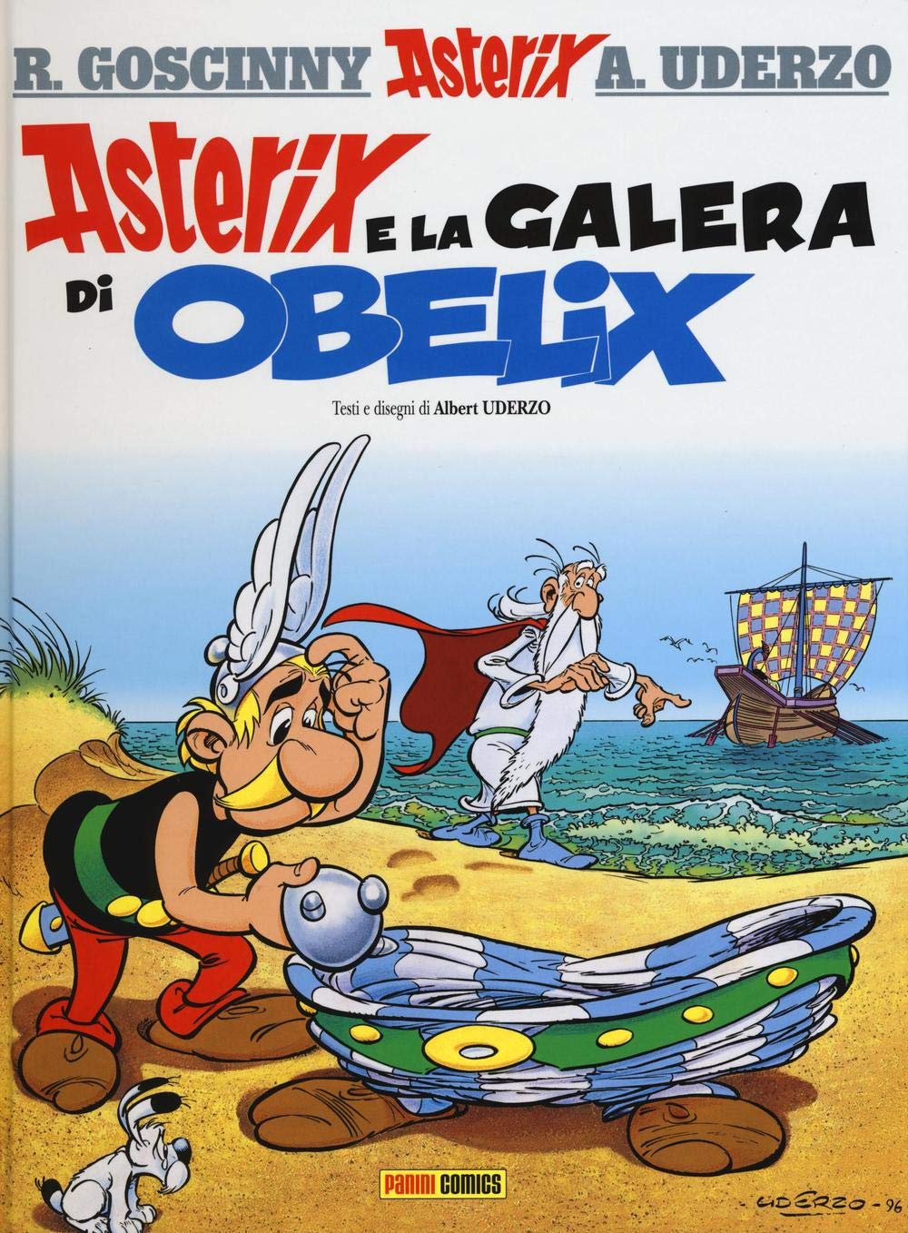 jaquette album Asterix in Italian: Asterix e la galera di Obelix