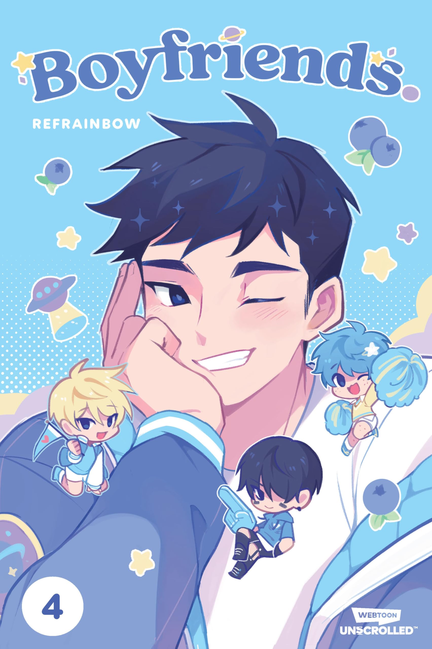 jaquette album Boyfriends. Volume Four: A WEBTOON Unscrolled Graphic Novel