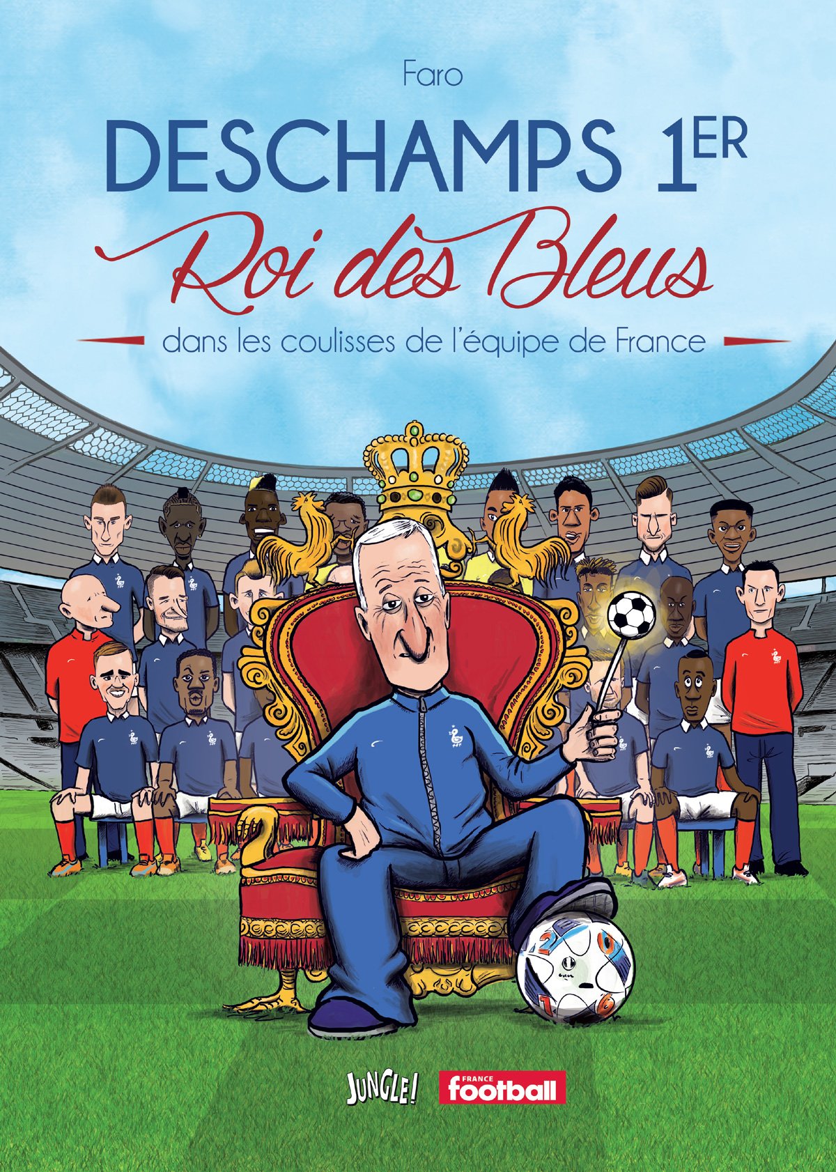 jaquette album Didier 1er roi des Bleus