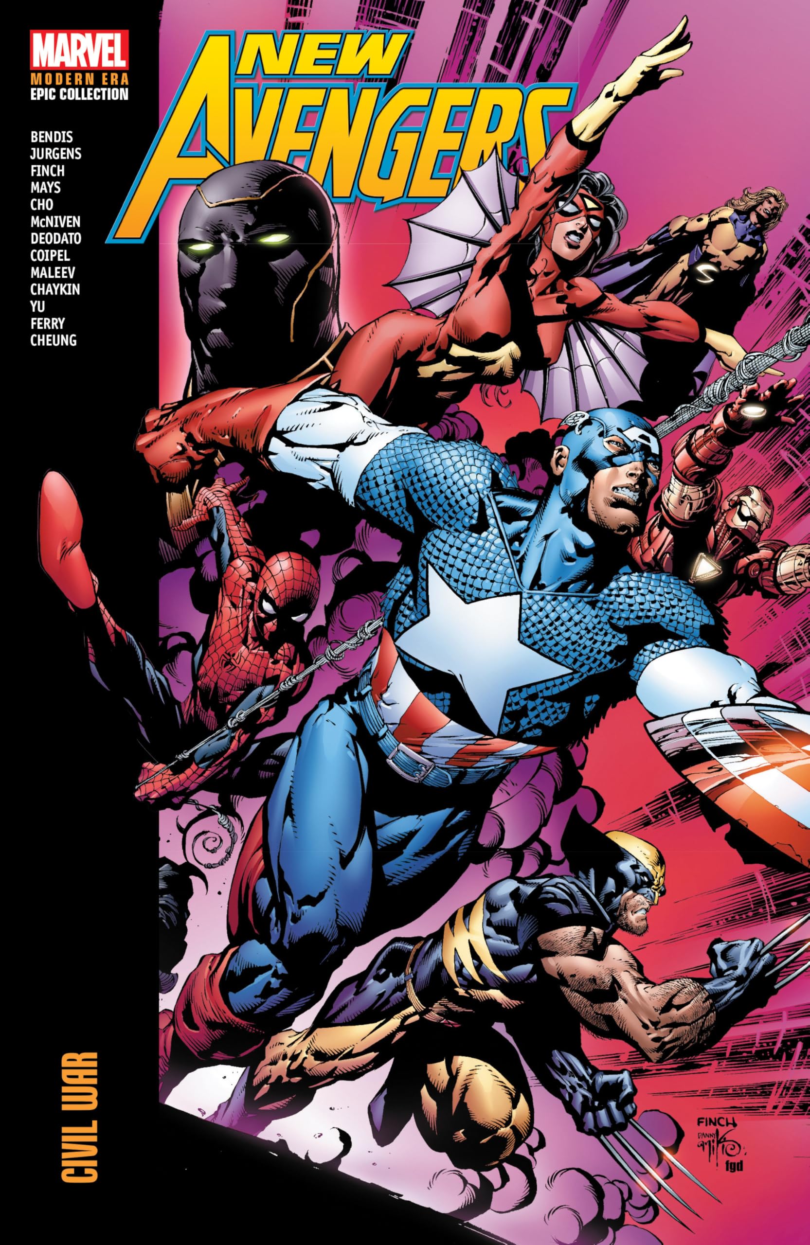 jaquette album NEW AVENGERS MODERN ERA EPIC COLLECTION: CIVIL WAR