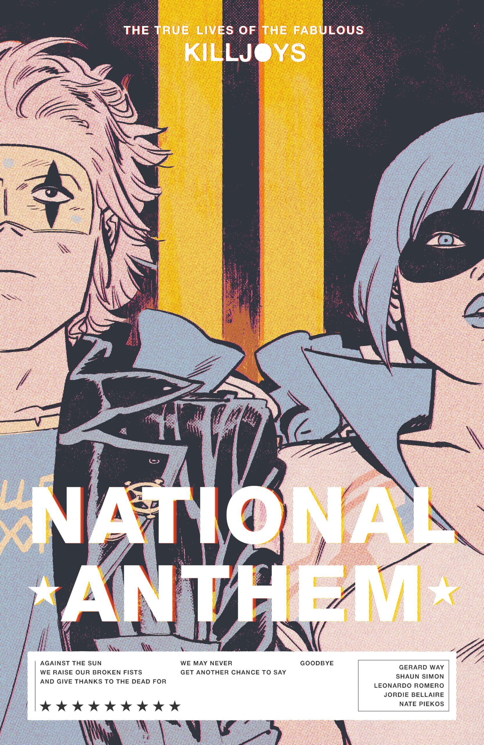 jaquette album The True Lives of the Fabulous Killjoys: National Anthem
