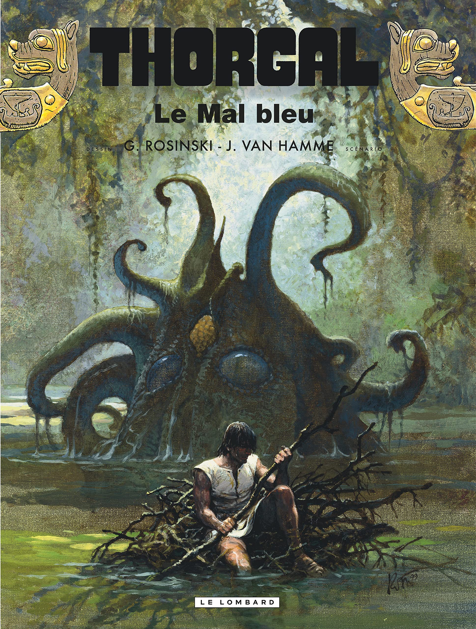 jaquette album Thorgal, tome 25 : Le Mal bleu