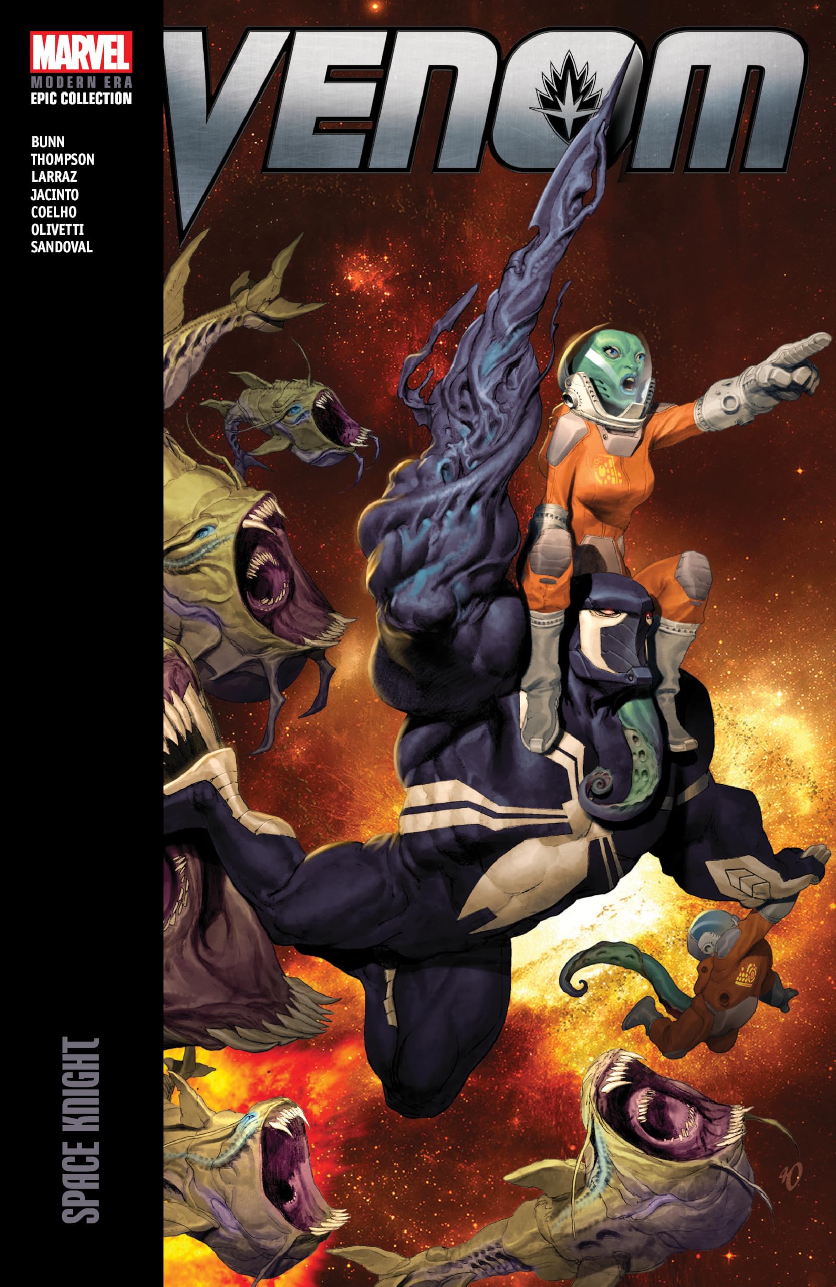 jaquette album VENOM MODERN ERA EPIC COLLECTION: SPACE KNIGHT