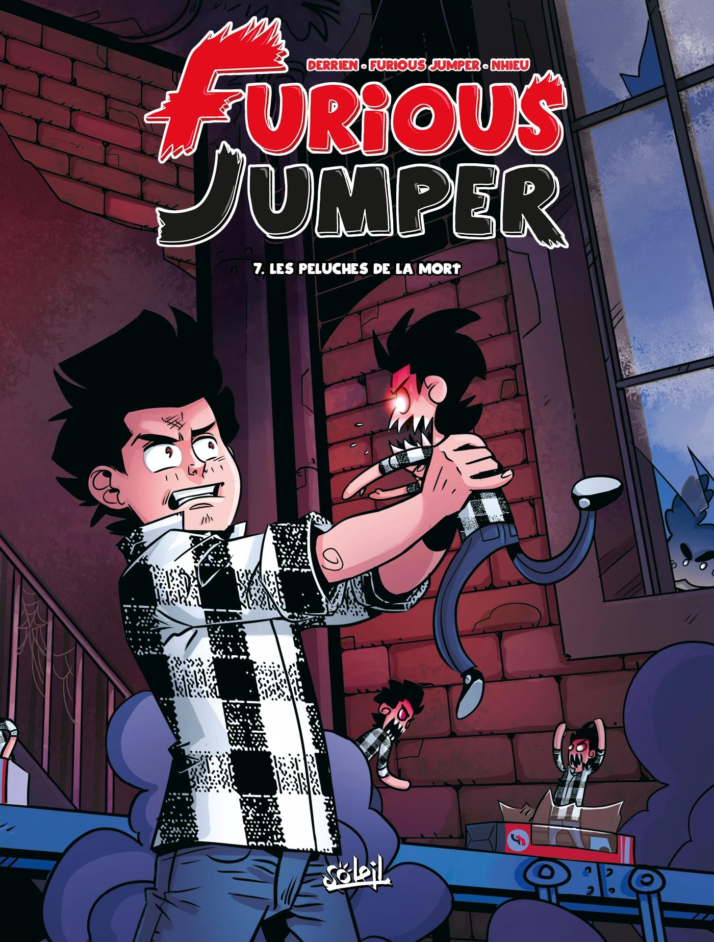 jaquette album Furious Jumper T07: Les Peluches de la mort