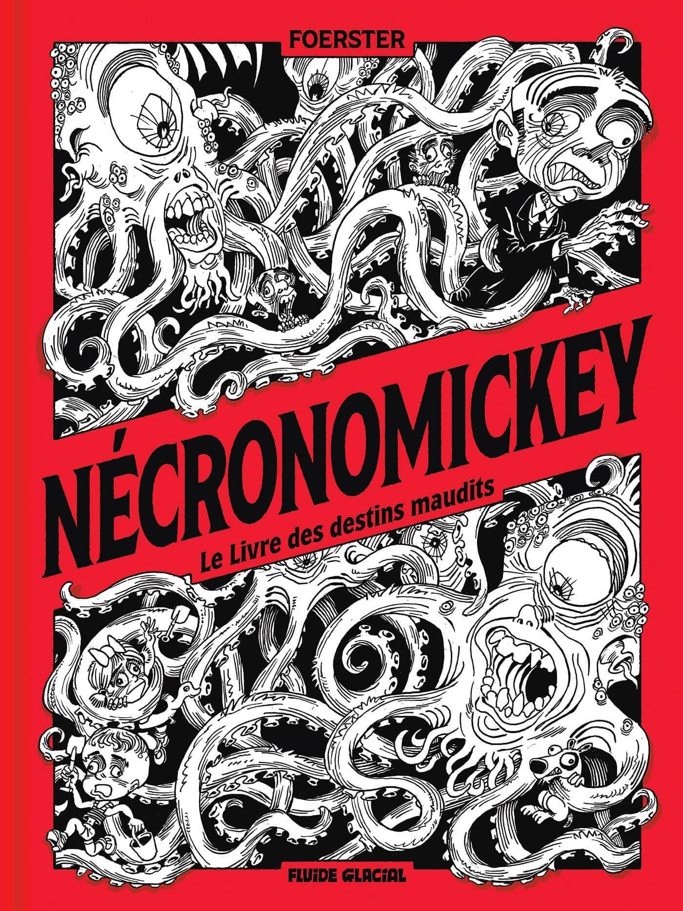 jaquette album Le Nécronomickey: Le Livre des destins maudits