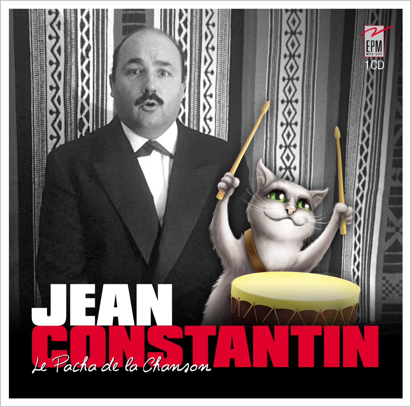 jaquette album Jean constantin le pacha de la chanson