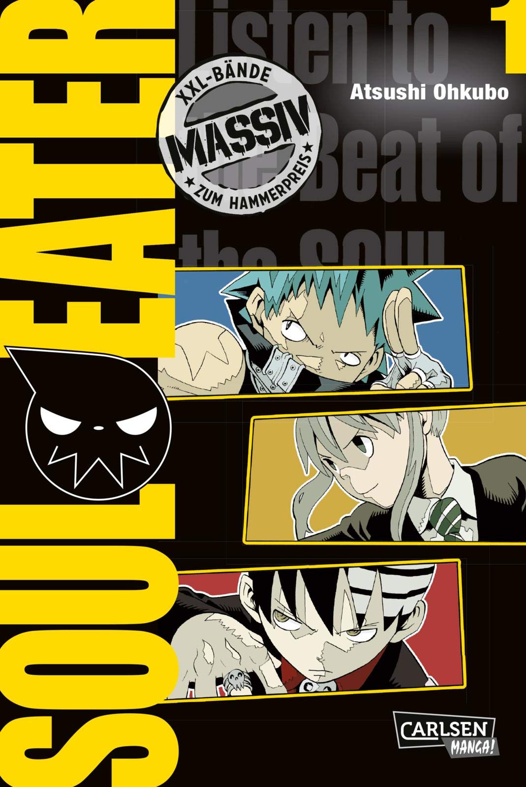 jaquette album Soul Eater Massiv 1: Düstere Manga Fantasy-Action im Sammelband