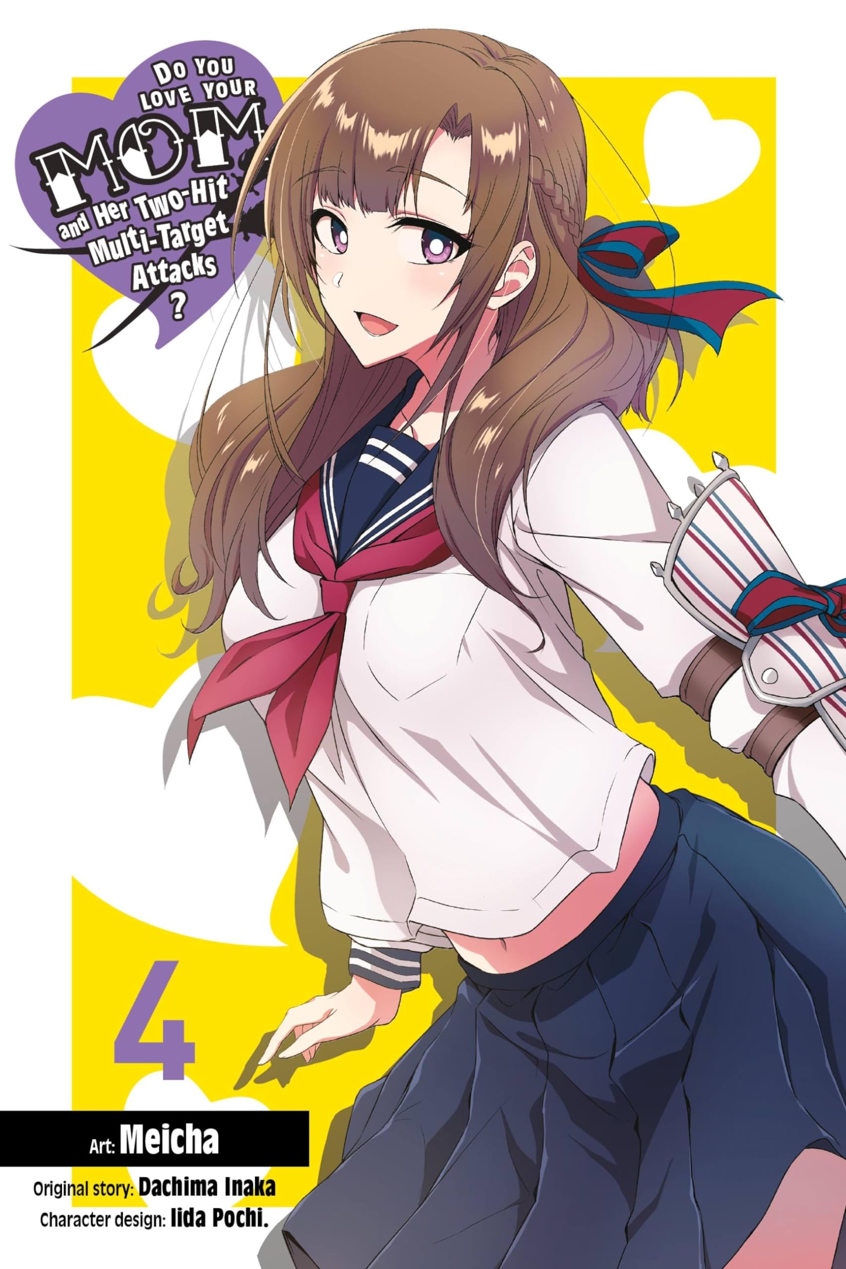 jaquette album Do You Love Your Mom and Her Two-Hit Multi-Target Attacks?, Vol. 4 (manga)