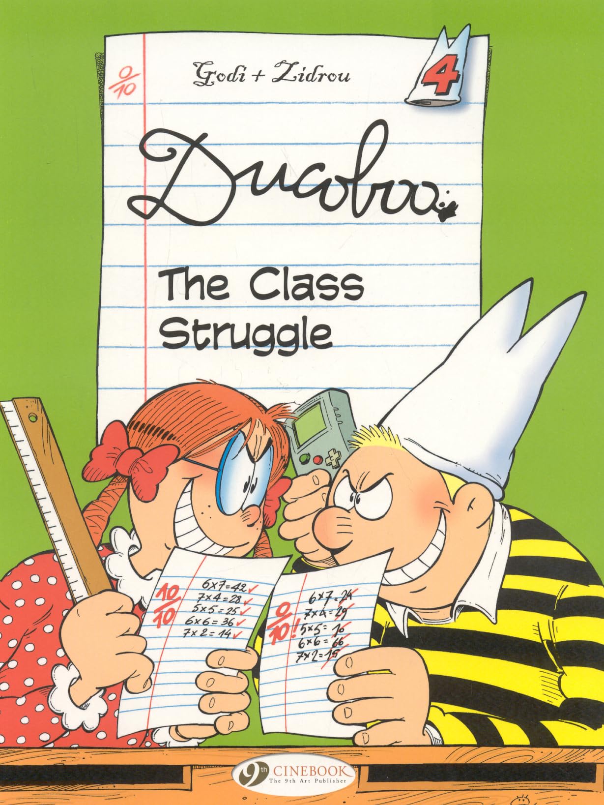 jaquette album Ducoboo - tome 4 The class struggle (04)