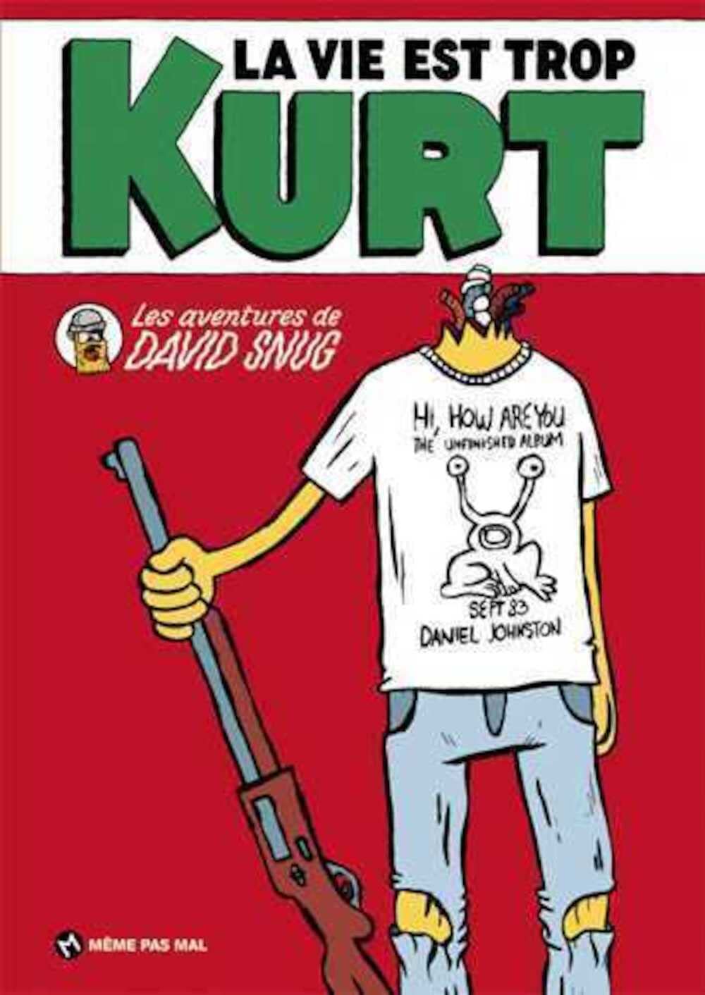 jaquette album La vie est trop Kurt