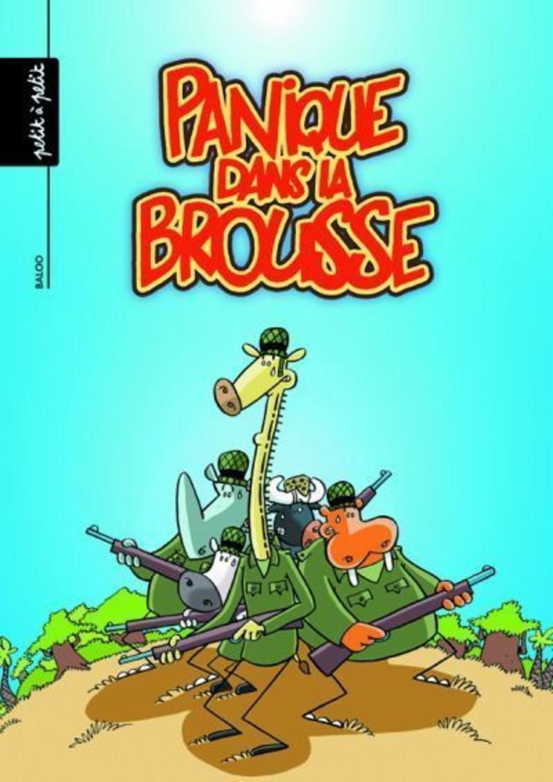 jaquette album Panique dans la brousse