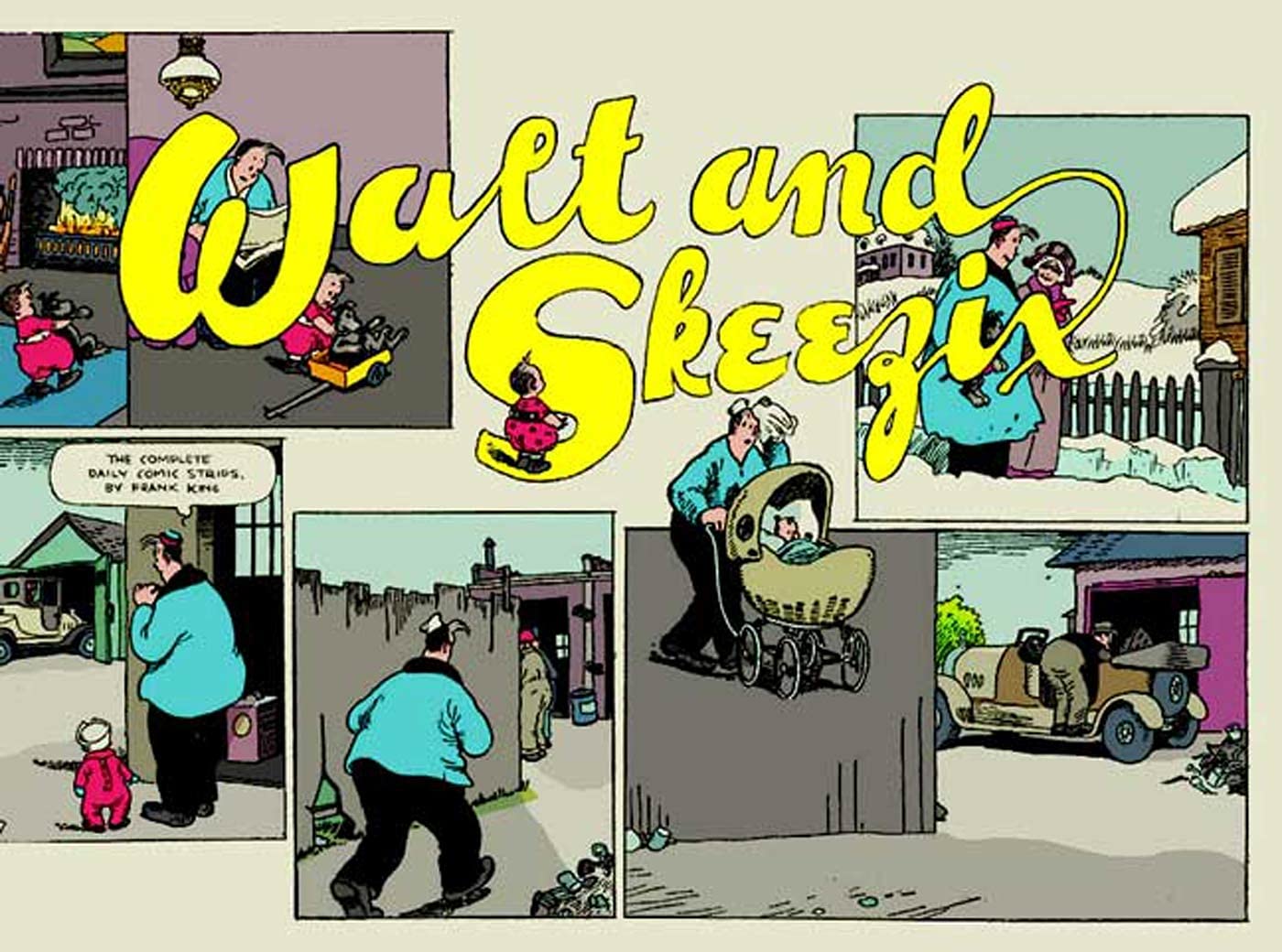 jaquette album Walt and Skeezix: Book One