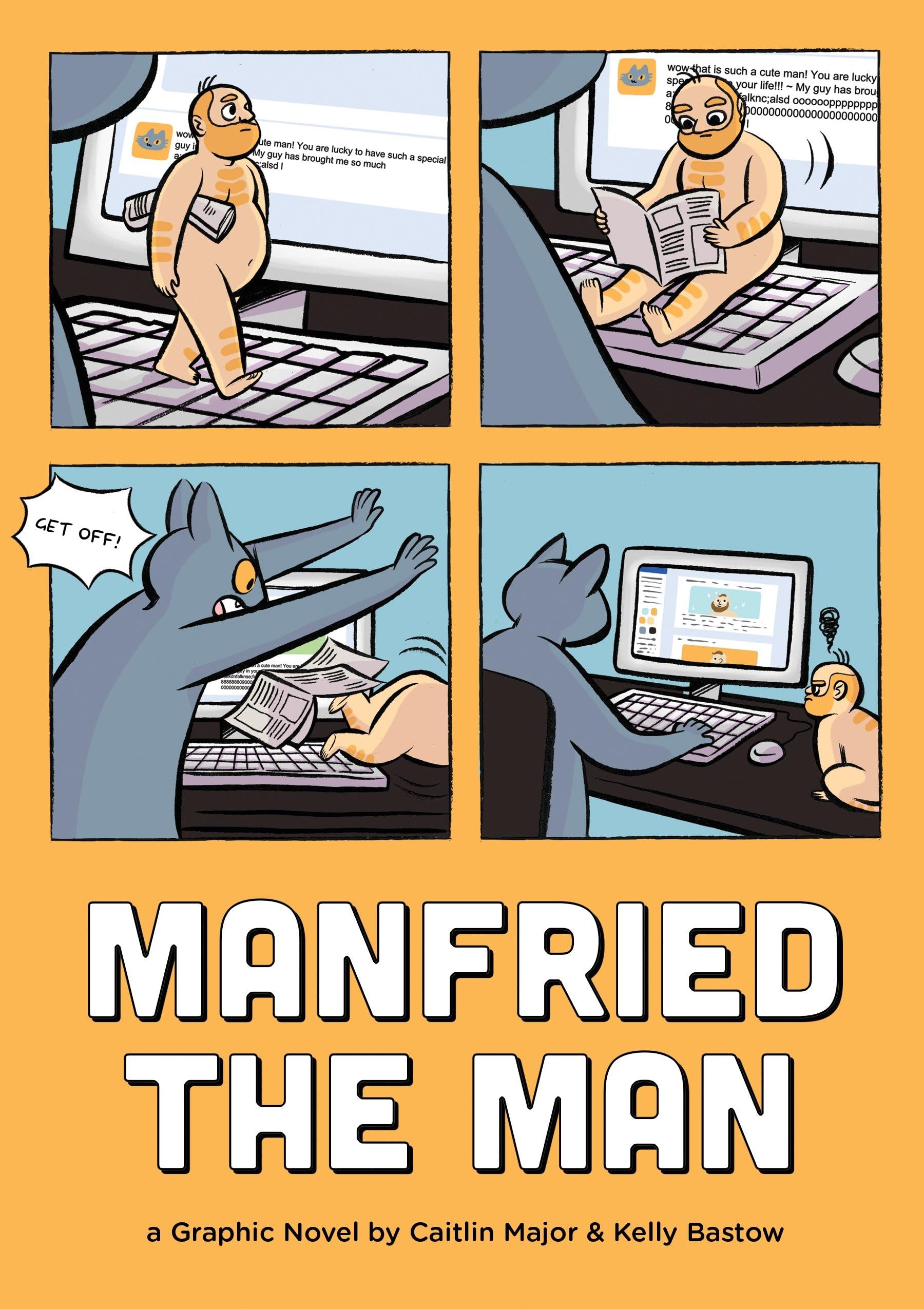 jaquette album Manfried the Man: A Graphic Novel